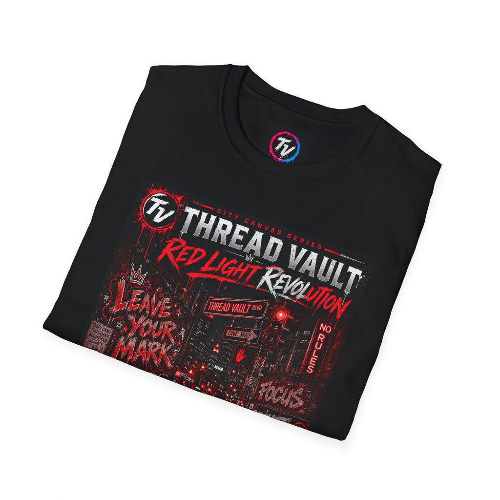 Red Light Revolution | City Canvas Series | CVC-007 | Premium Graphic Tee