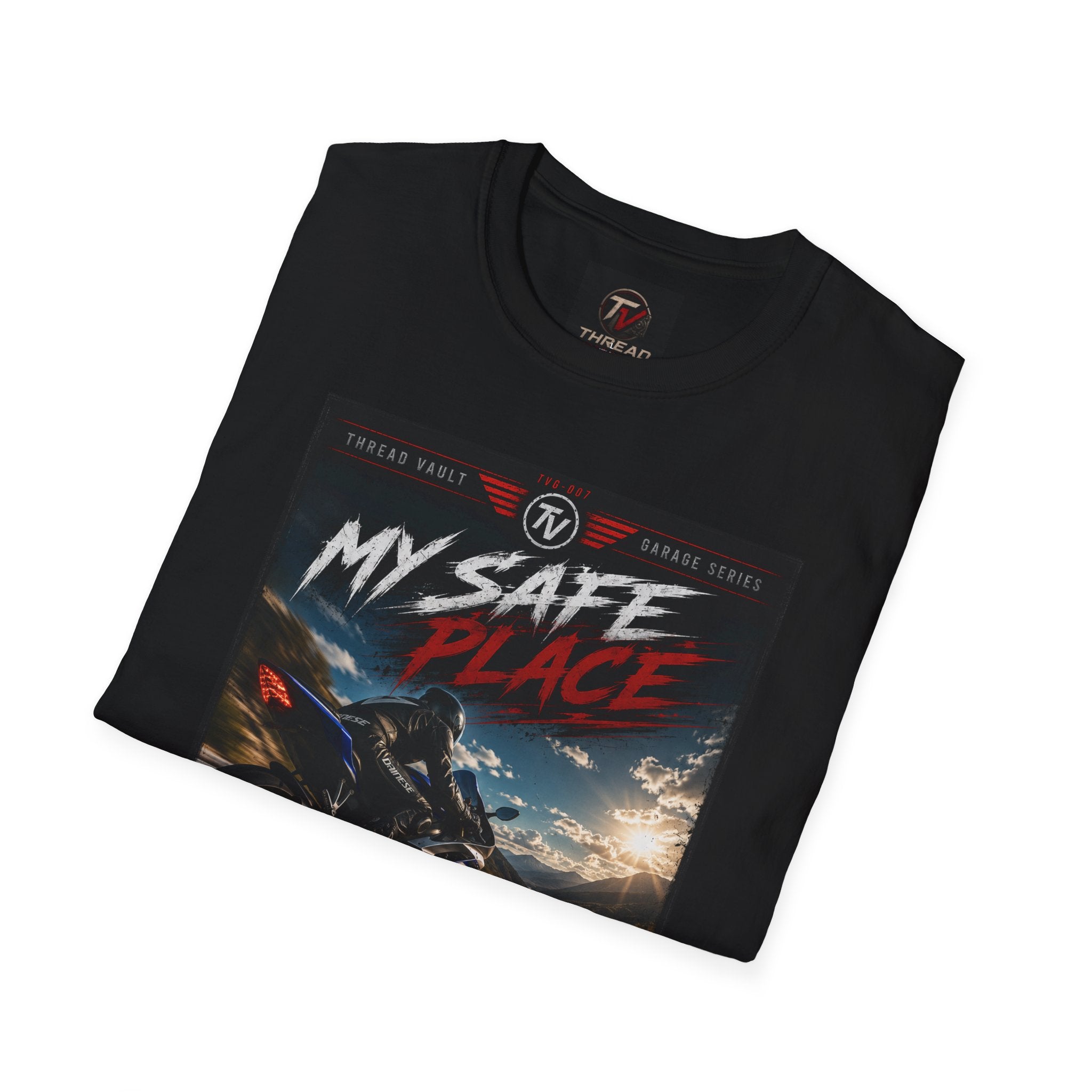 My Safe Place | Garage Series | TVG-007 | Premium Graphic Tee