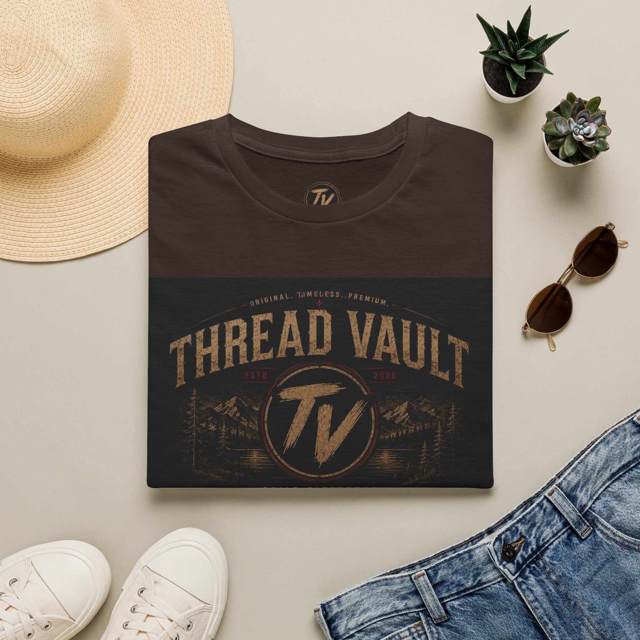 Built Different | Signature Series | TVC-001 | Premium Graphic Tee
