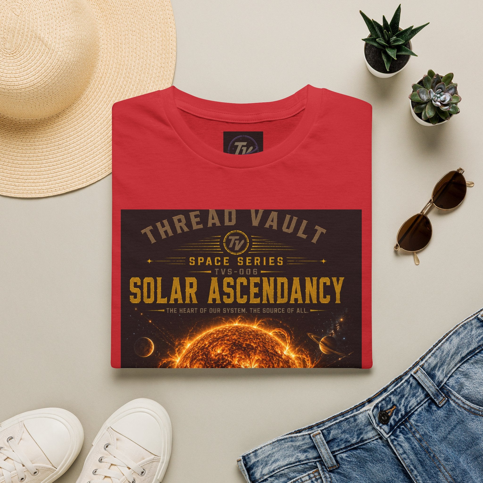 Solar Ascendancy | Space Series | TVS-006 | Premium Graphic Tee