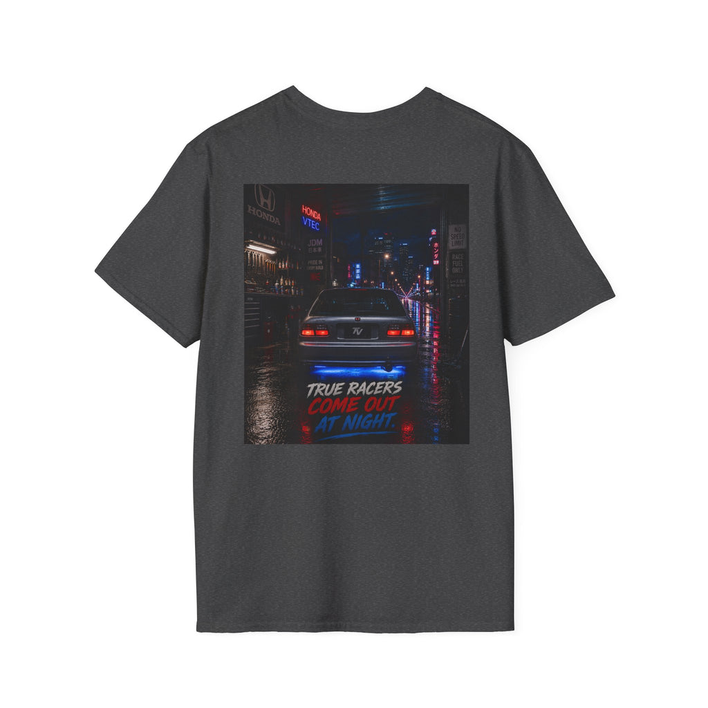 True Racers Come Out at Night | Garage Series | TVG-006 | Premium Graphic Tee