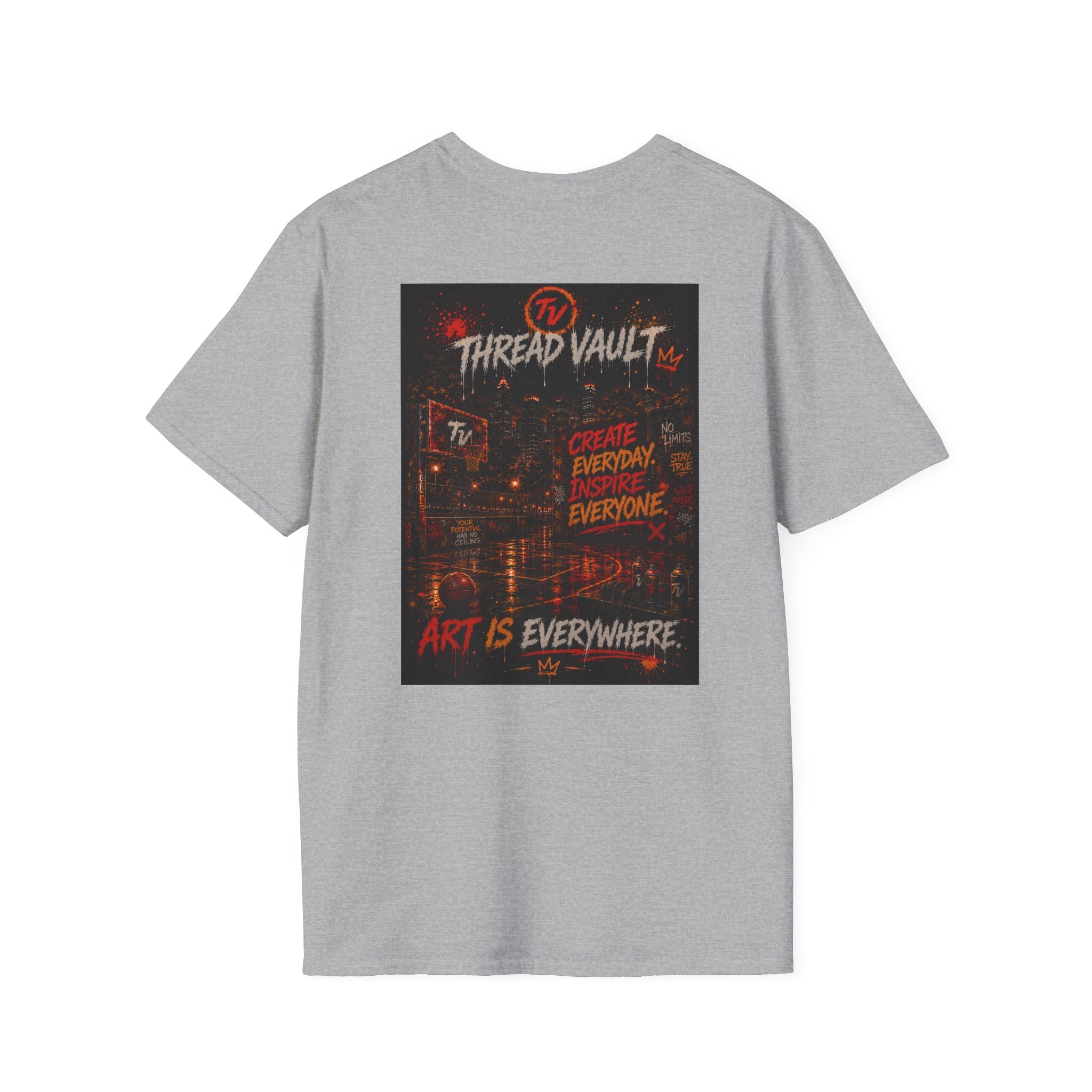 Court Vision | City Canvas Series | CVC-005 | Premium Graphic Tee