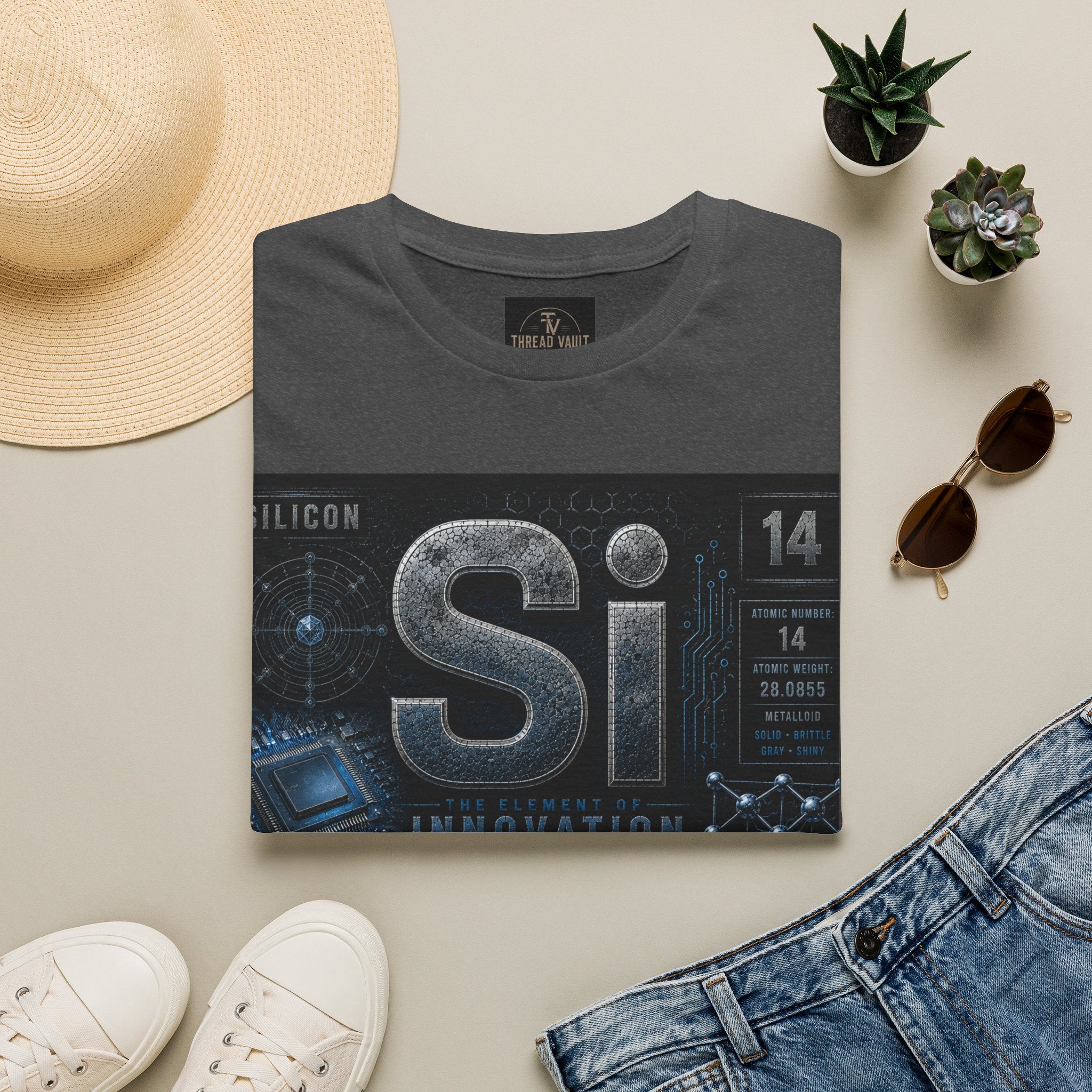 Silicon | Element Series TVE-009 | Premium Graphic Tee