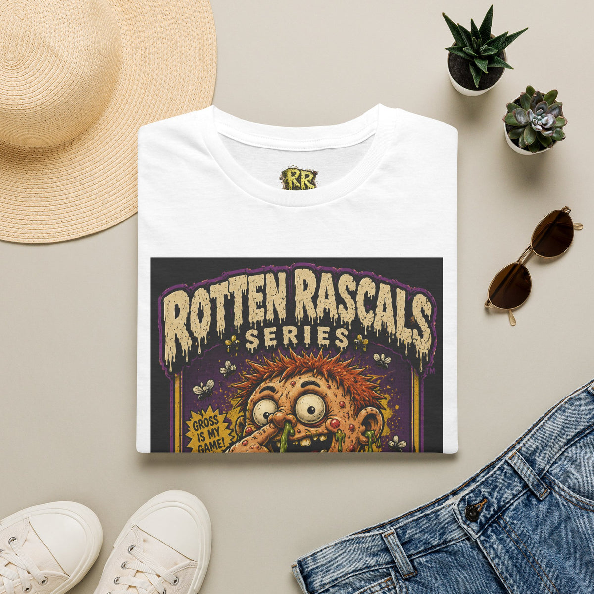 Booger Benny | Rotten Rascals Series | RR-001 | Premium Graphic Tee