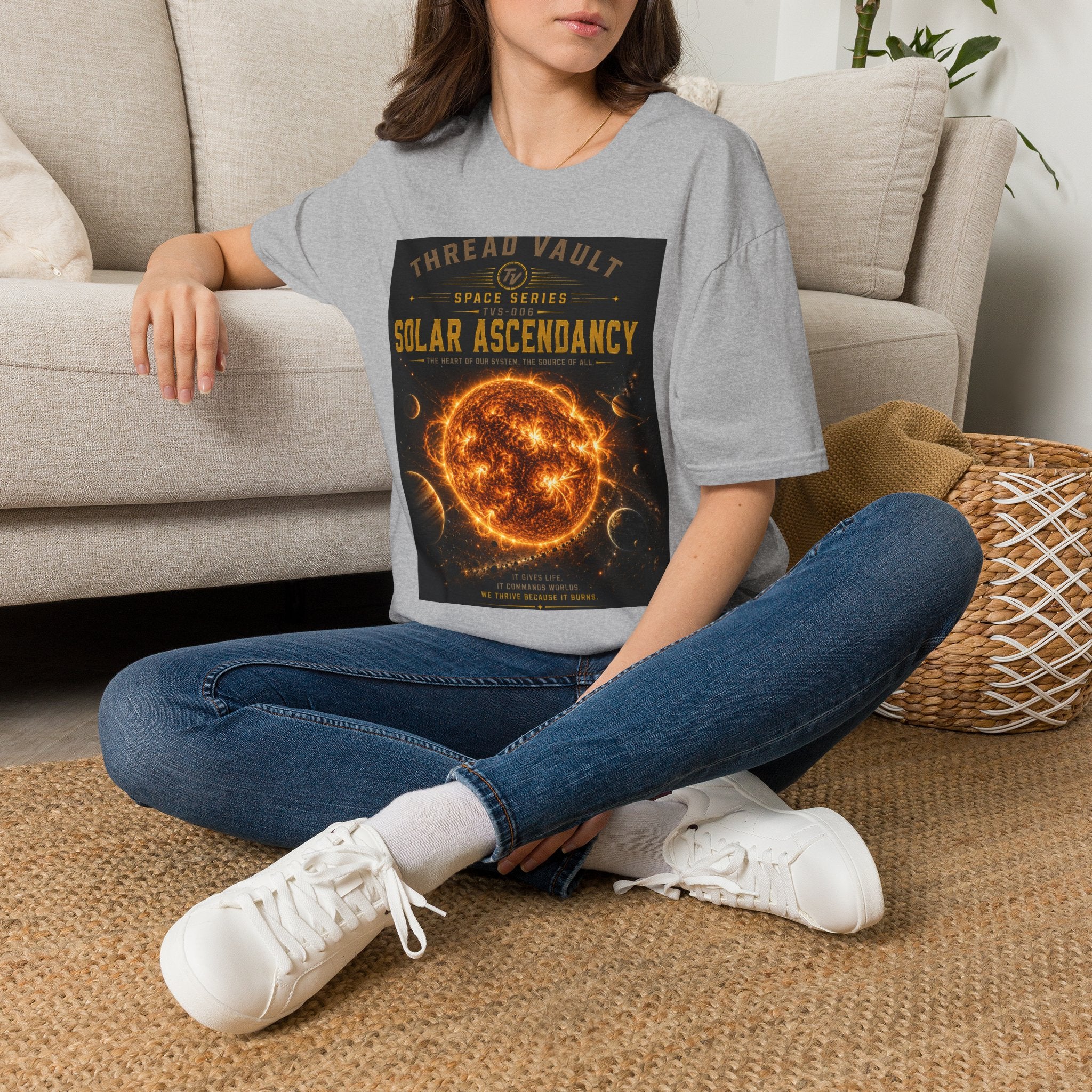 Solar Ascendancy | Space Series | TVS-006 | Premium Graphic Tee