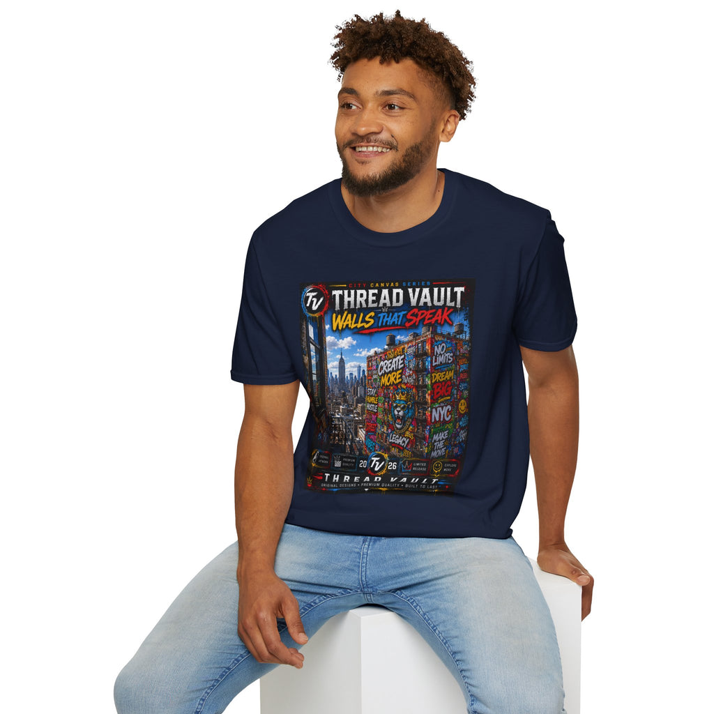 Walls That Speak | City Canvas Series | CVC-010 | Premium Graphic Tee