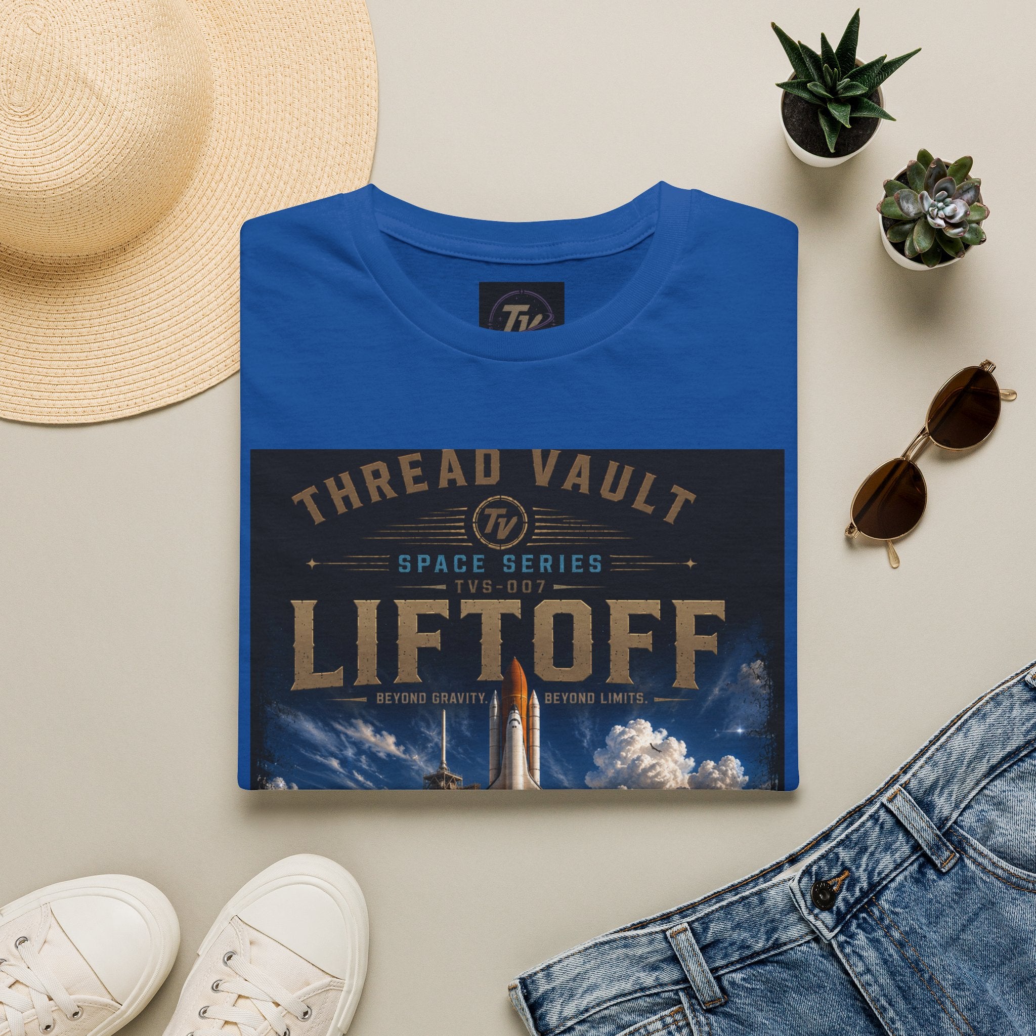 Liftoff | Space Series | TVS-007 | Premium Graphic Tee