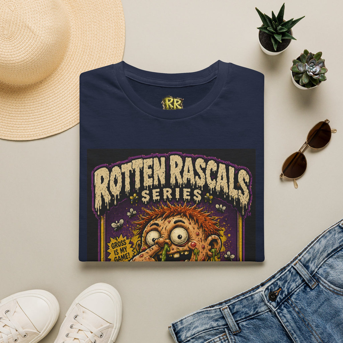 Booger Benny | Rotten Rascals Series | RR-001 | Premium Graphic Tee