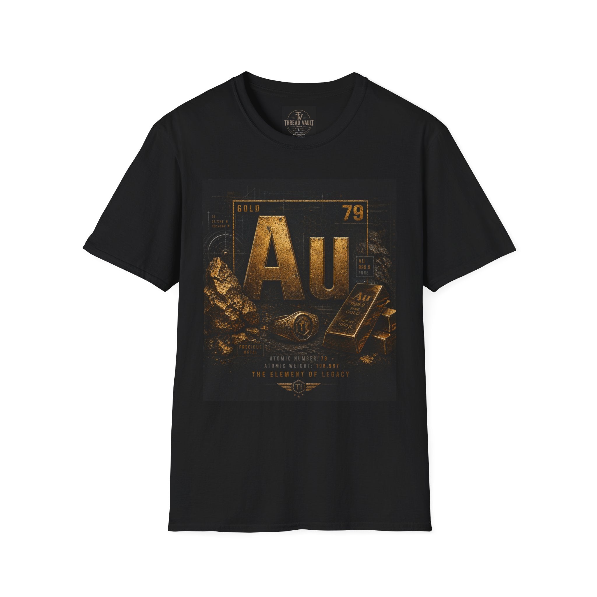 Gold | Element Series TVE-004 | Premium Graphic Tee