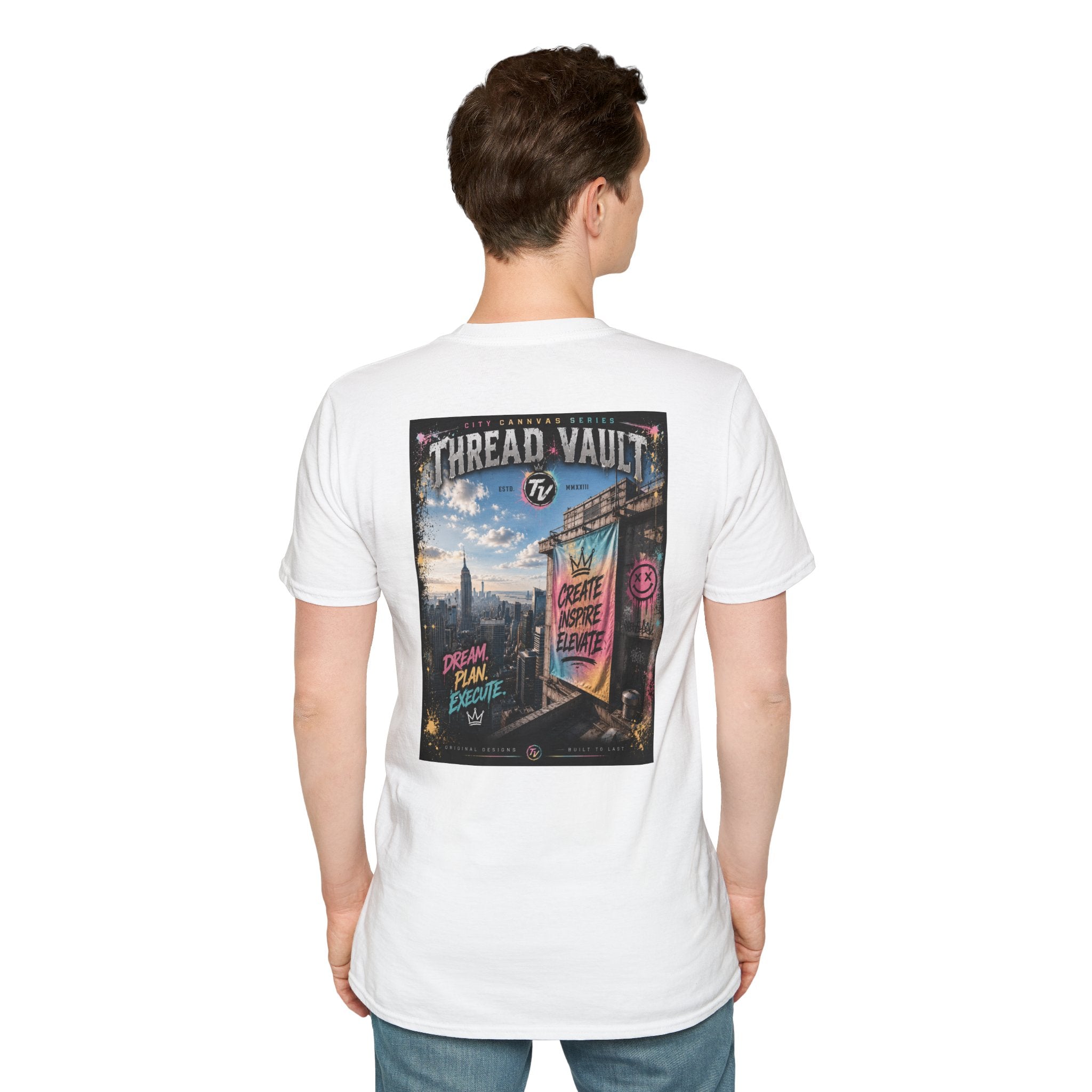 Rise Above | City Canvas Series | CVC-008 | Premium Graphic Tee