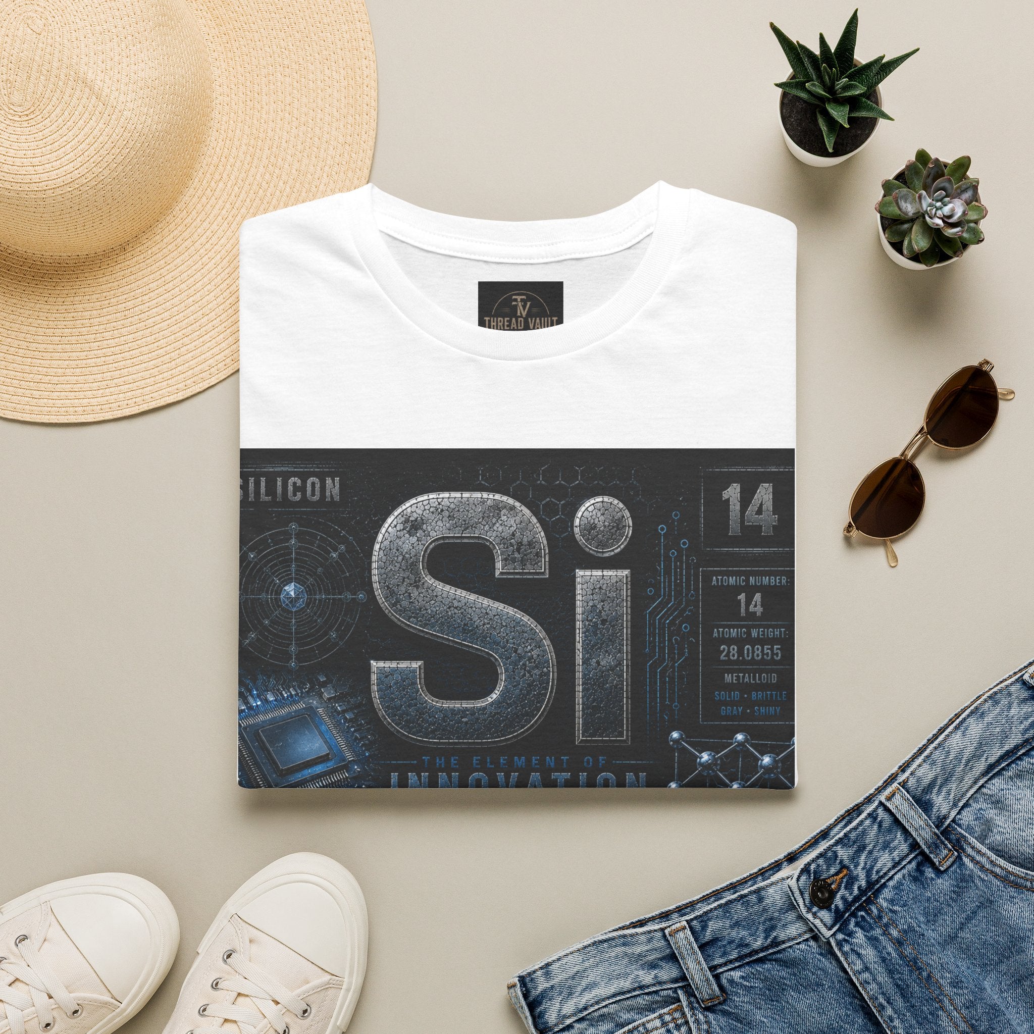 Silicon | Element Series TVE-009 | Premium Graphic Tee