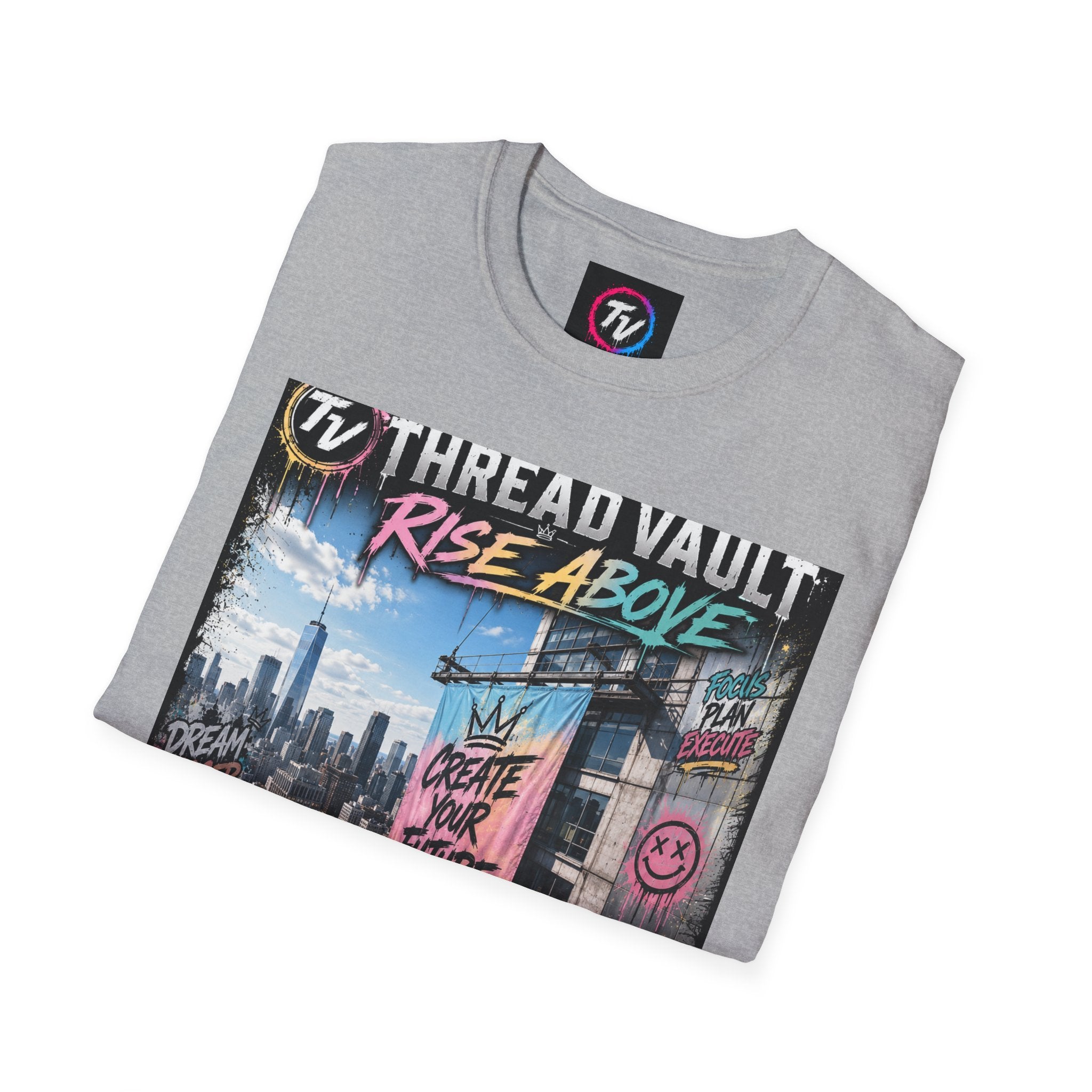 Rise Above | City Canvas Series | CVC-008 | Premium Graphic Tee