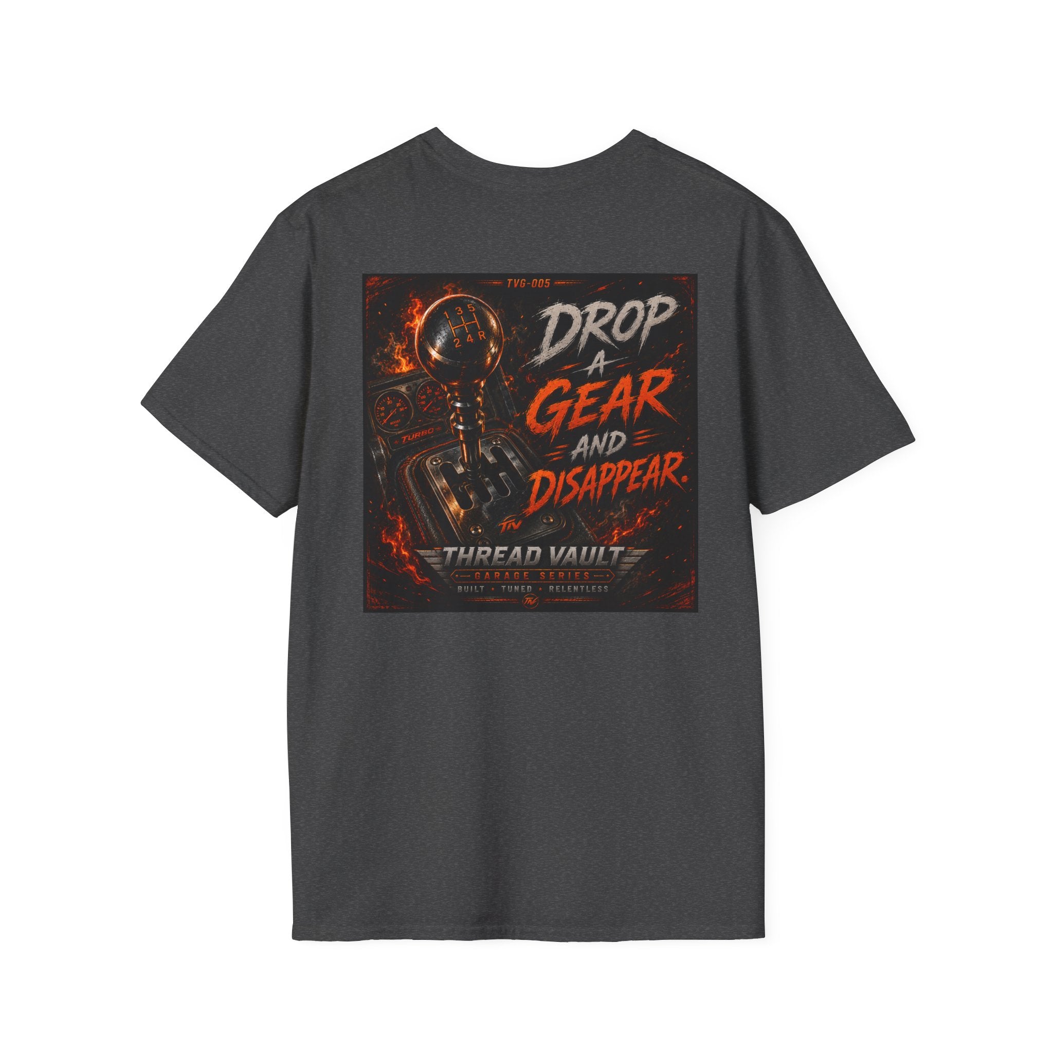Shift Gears | Garage Series | TVG-005 | Premium Graphic Tee