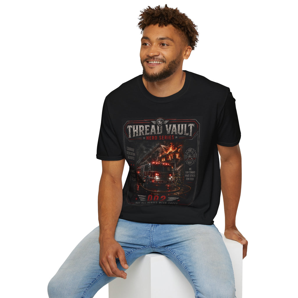 Into the Flames | Hero Series | TVHR-002 | Premium Graphic Tee
