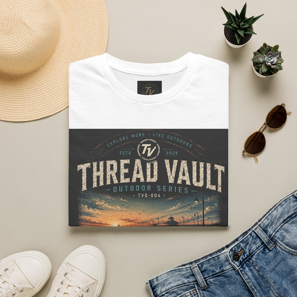 Boardwalk Sunset | Outdoor Series | TVO-004 | Premium Graphic Tee