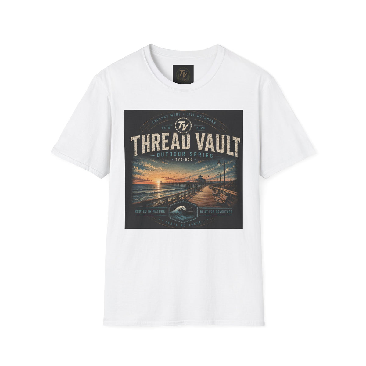 Boardwalk Sunset | Outdoor Series | TVO-004 | Premium Graphic Tee