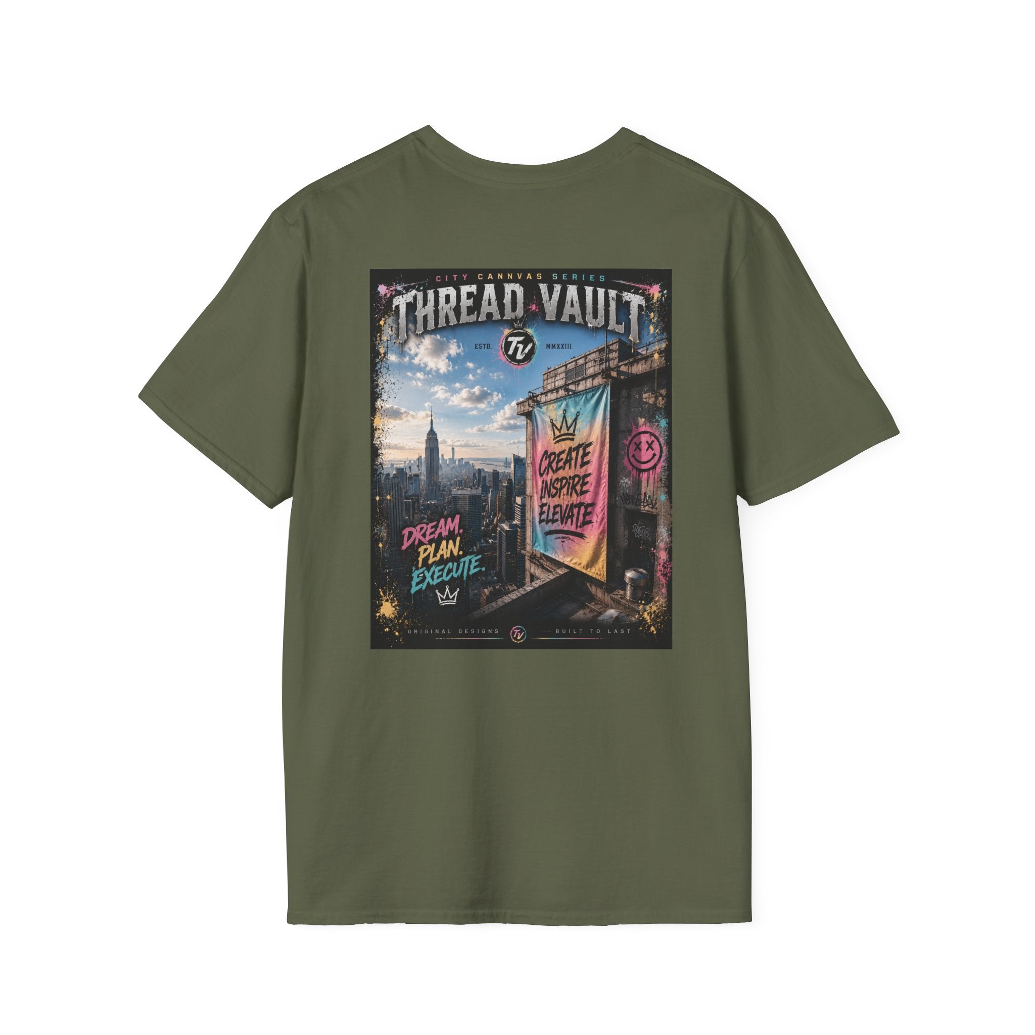 Rise Above | City Canvas Series | CVC-008 | Premium Graphic Tee