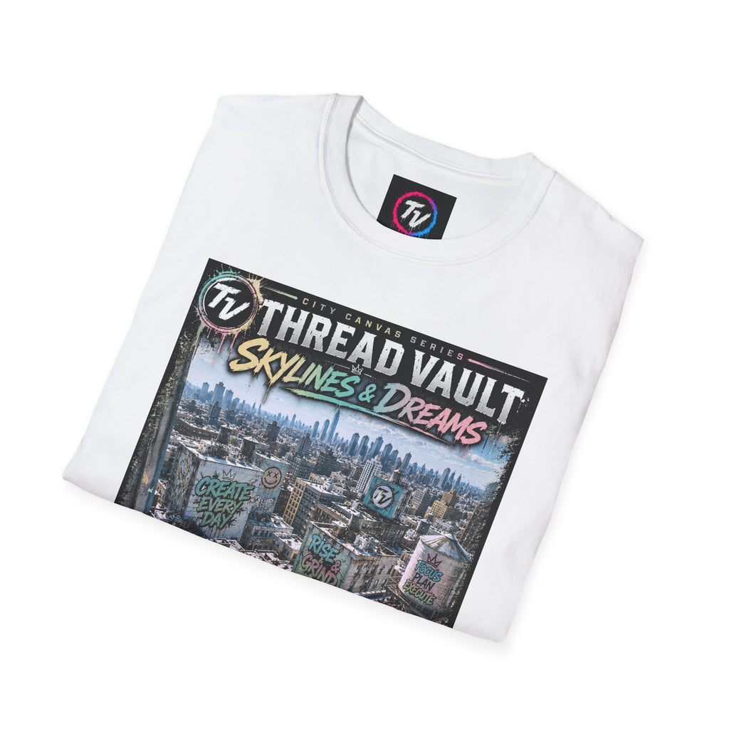 Skylines & Dreams | City Canvas Series | CVC-009 | Premium Graphic Tee