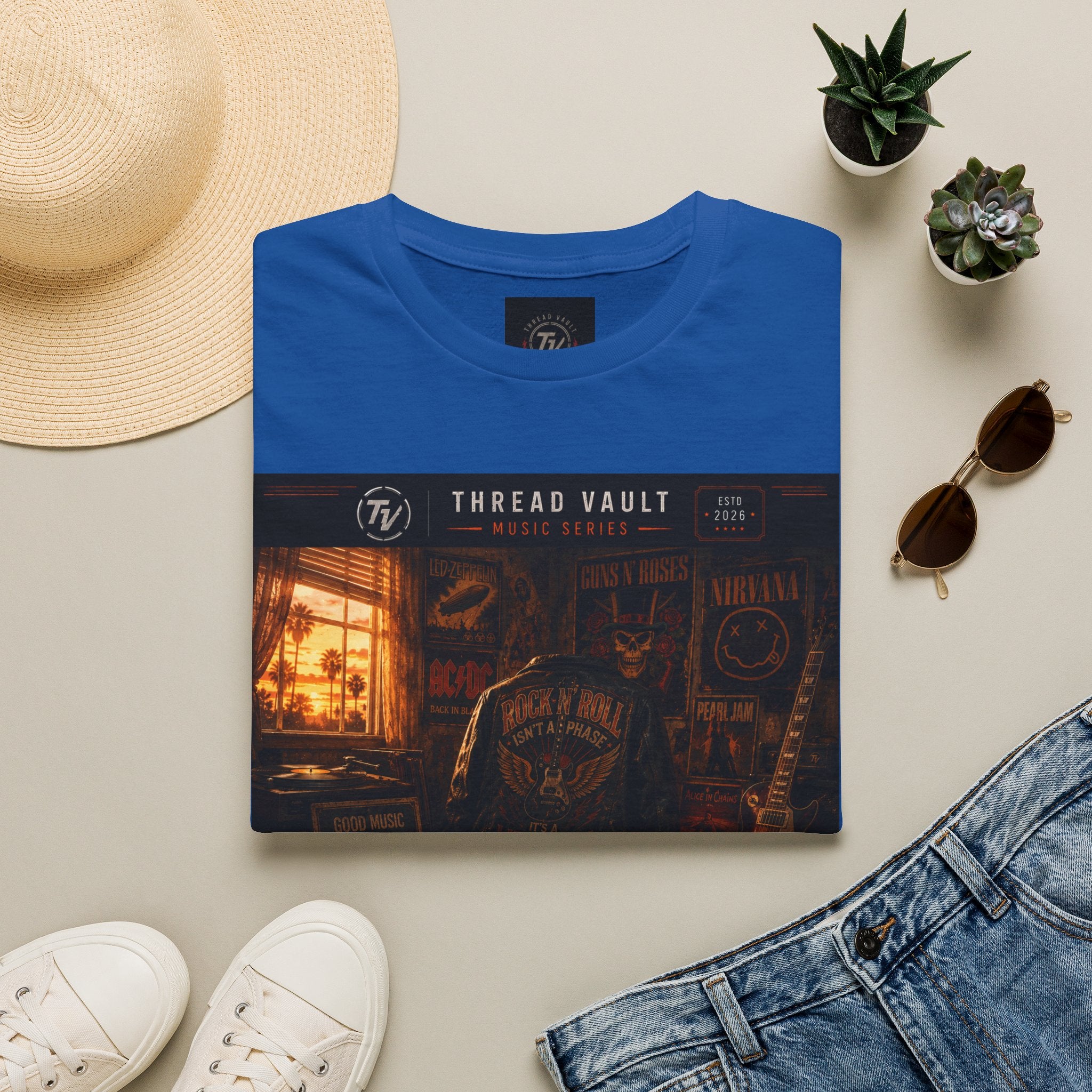 Long Live Rock & Roll | Music Series | TVM-003 | Premium Graphic Tee
