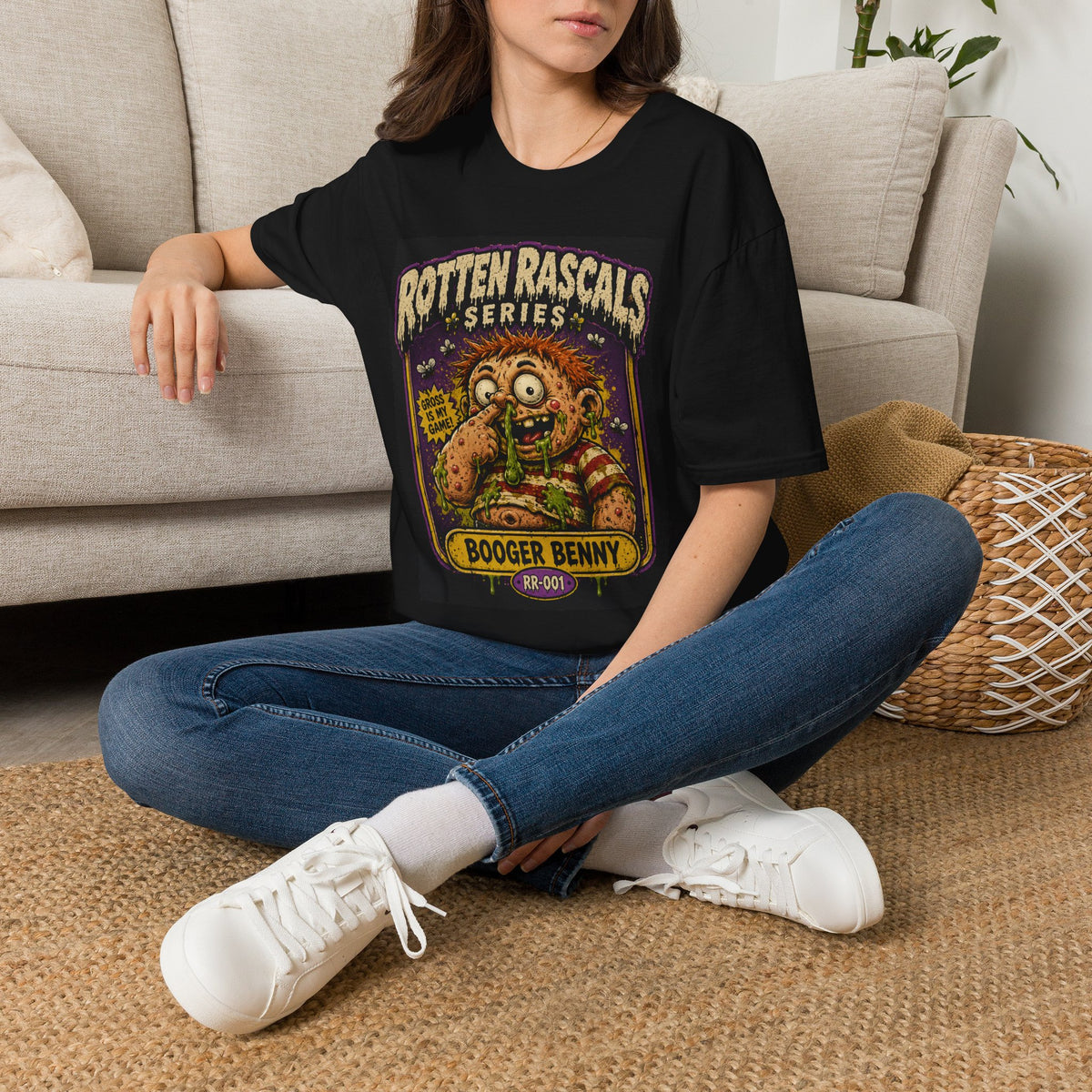 Booger Benny | Rotten Rascals Series | RR-001 | Premium Graphic Tee