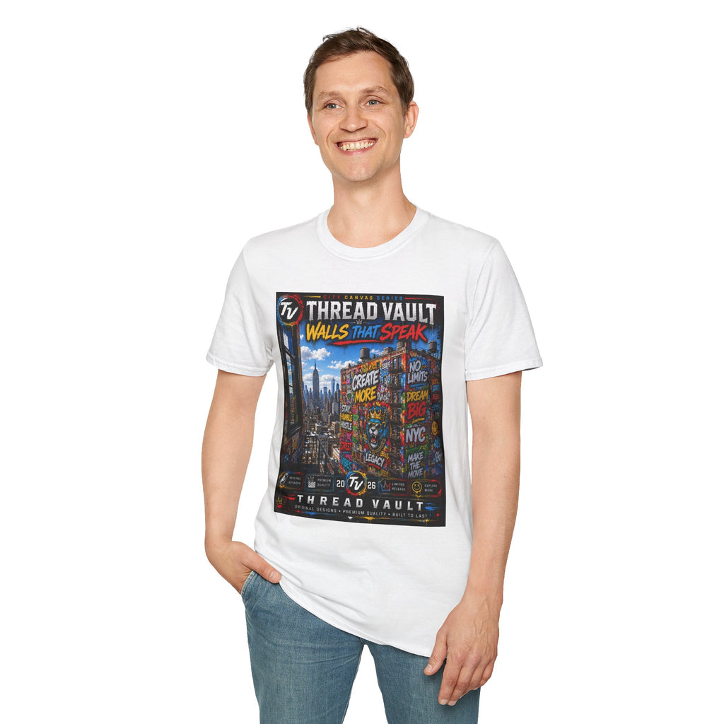 Walls That Speak | City Canvas Series | CVC-010 | Premium Graphic Tee