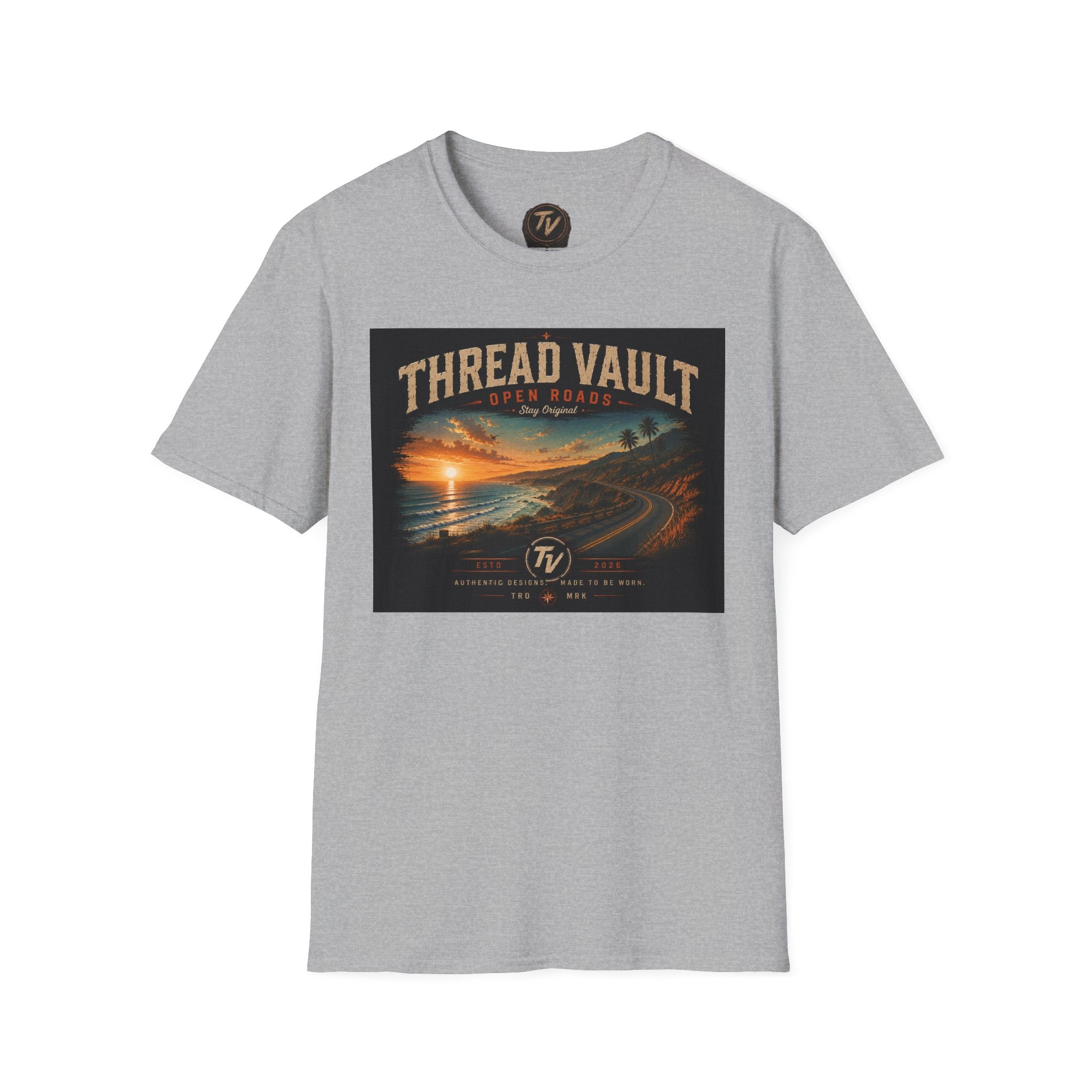 Open Roads | Signature Series | TVC-004 | Premium Graphic Tee