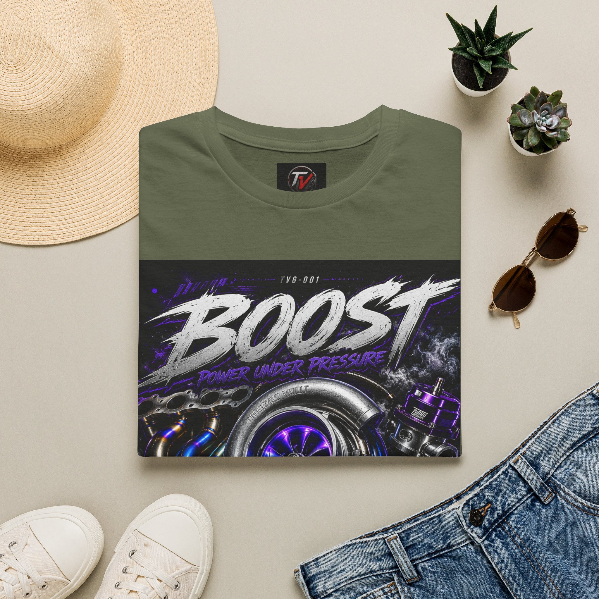 BOOST | Garage Series TVG-001 | Premium Graphic Tee