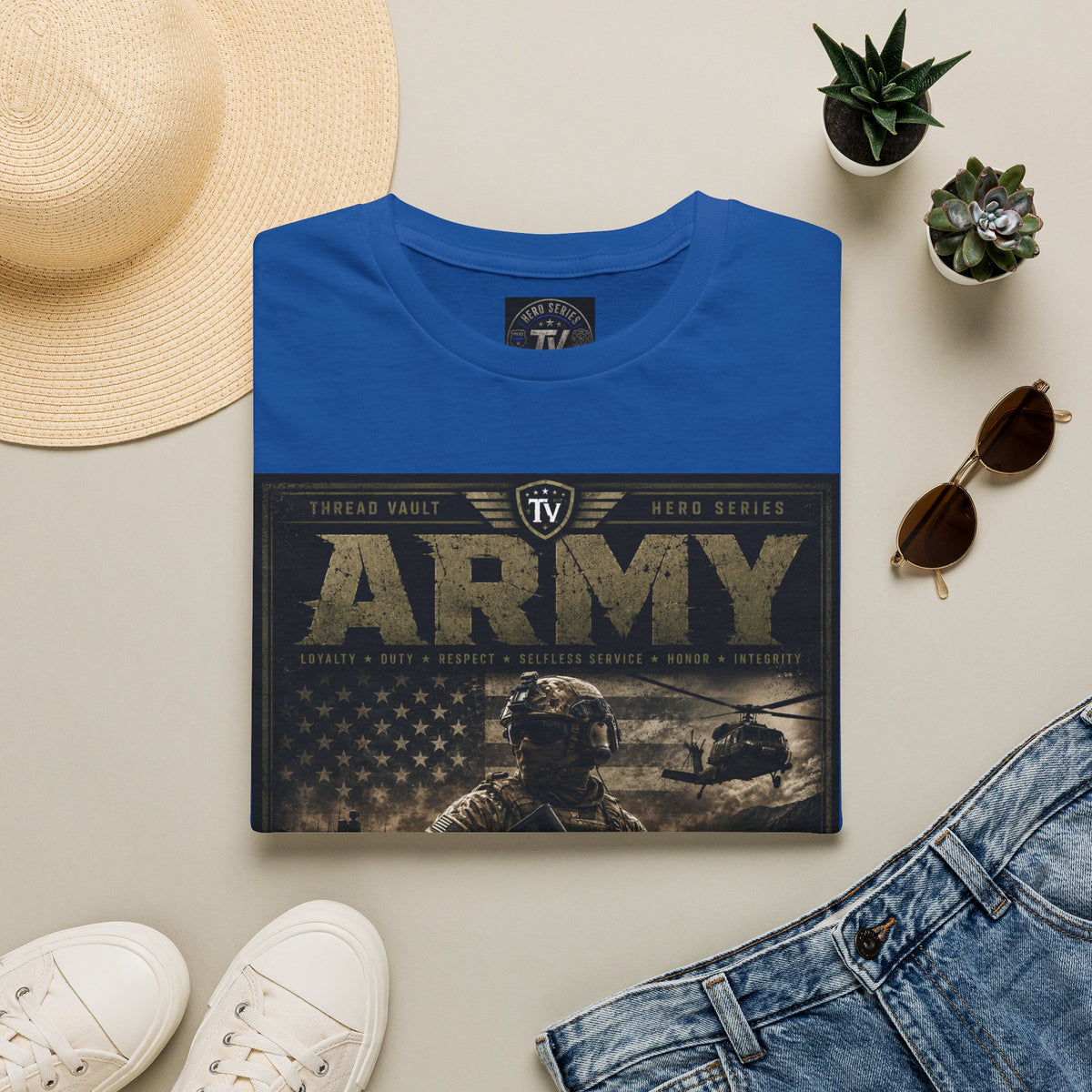 Army / Hero Series / TVH-004 / Premium Graphic Tee
