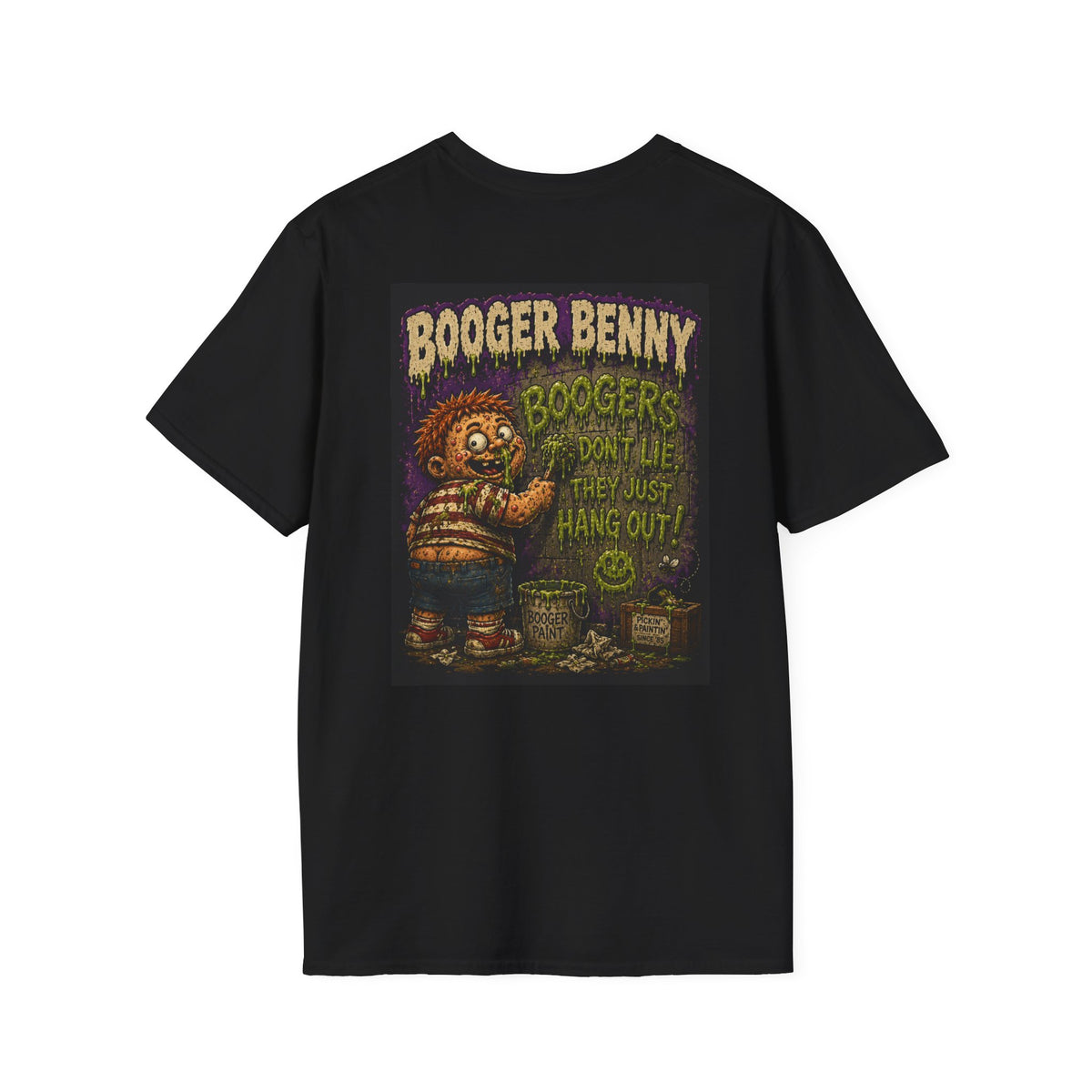 Booger Benny | Rotten Rascals Series | RR-001 | Premium Graphic Tee