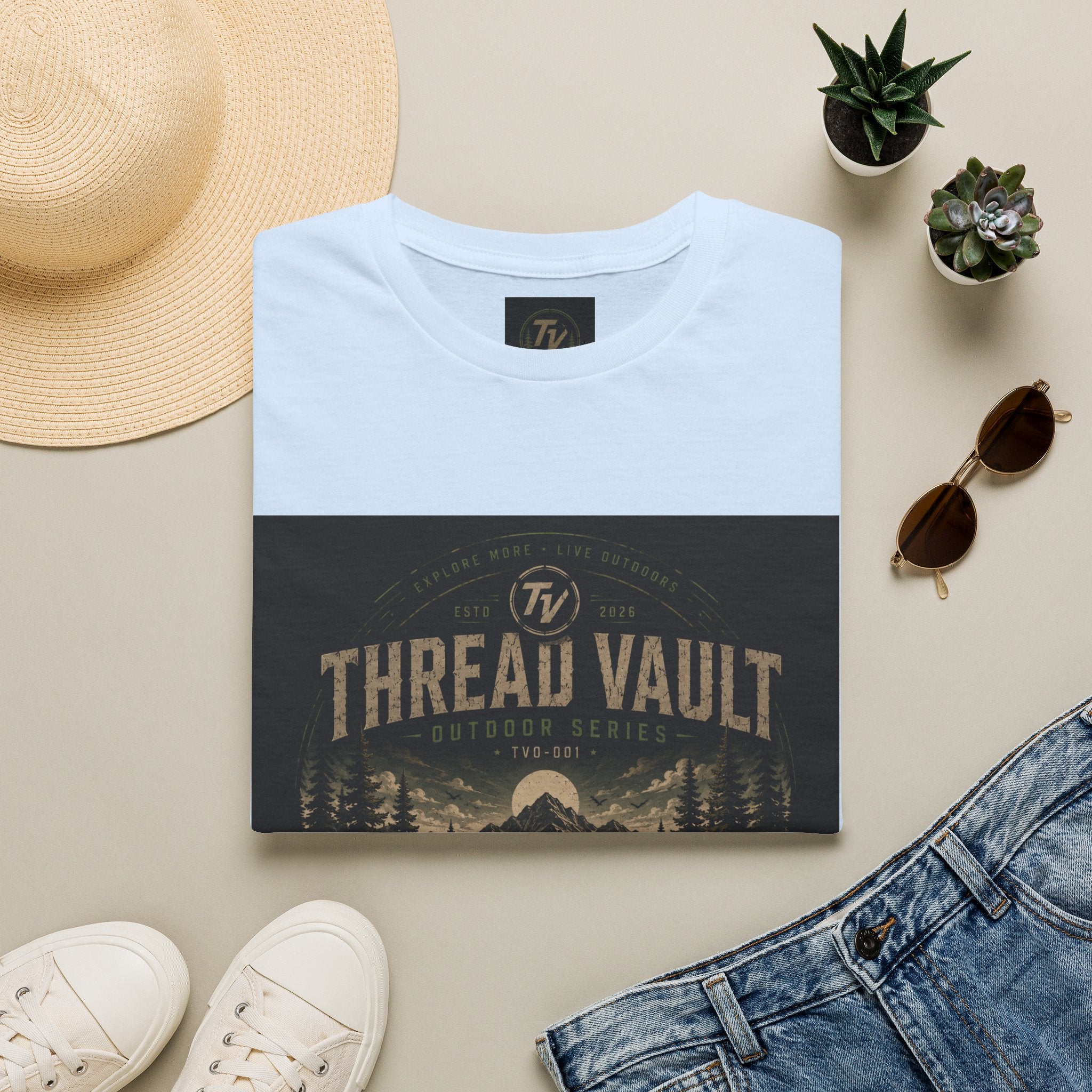 Summit | Outdoor Series | TVO-001 | Premium Graphic Tee