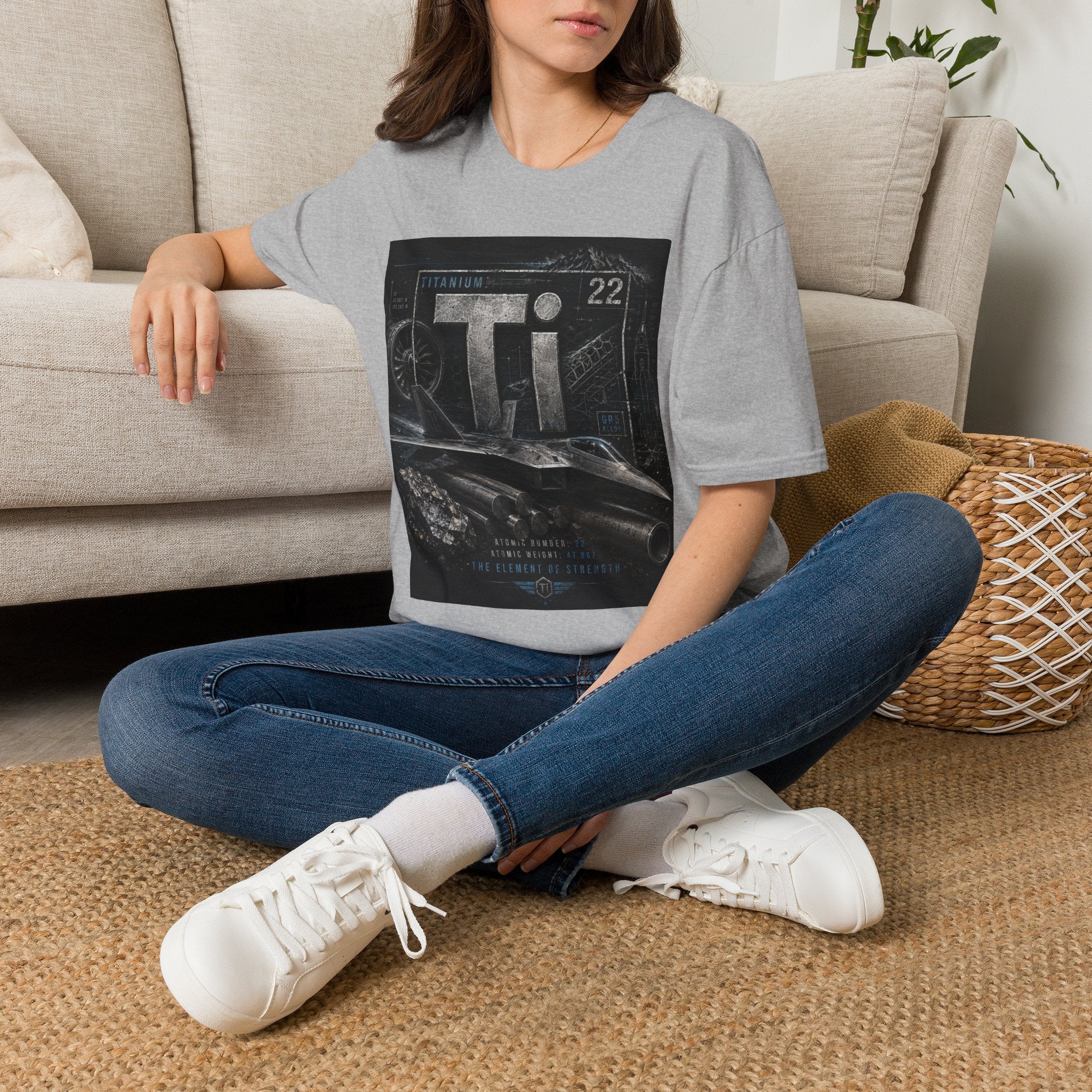 Titanium | Element Series TVE-003 | Premium Graphic Tee