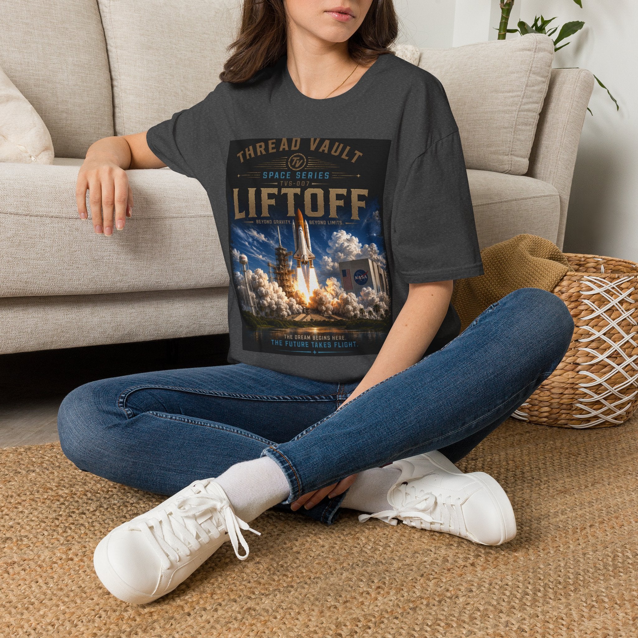 Liftoff | Space Series | TVS-007 | Premium Graphic Tee