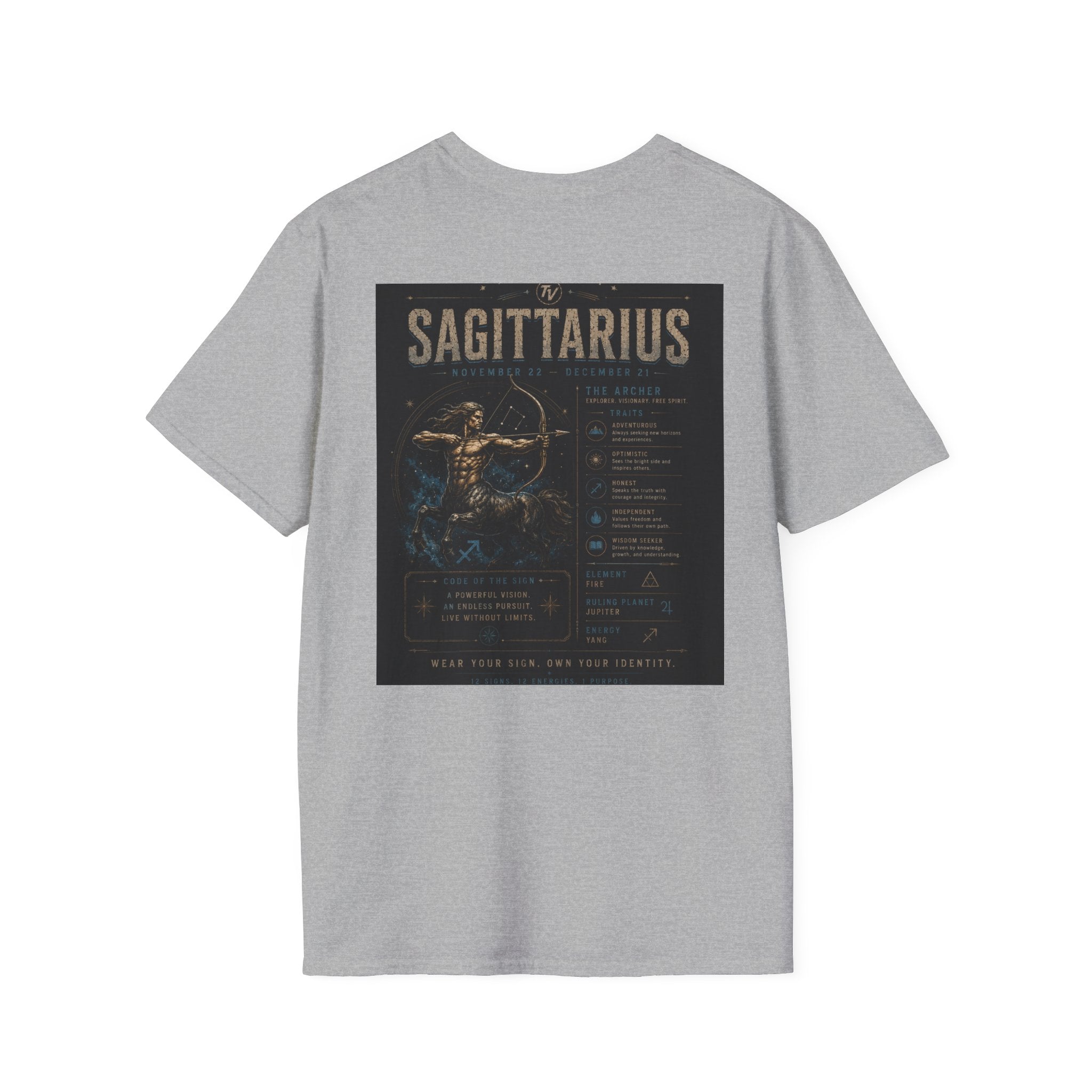 Sagittarius | Zodiac Series TVZ-002 | Premium Graphic Tee