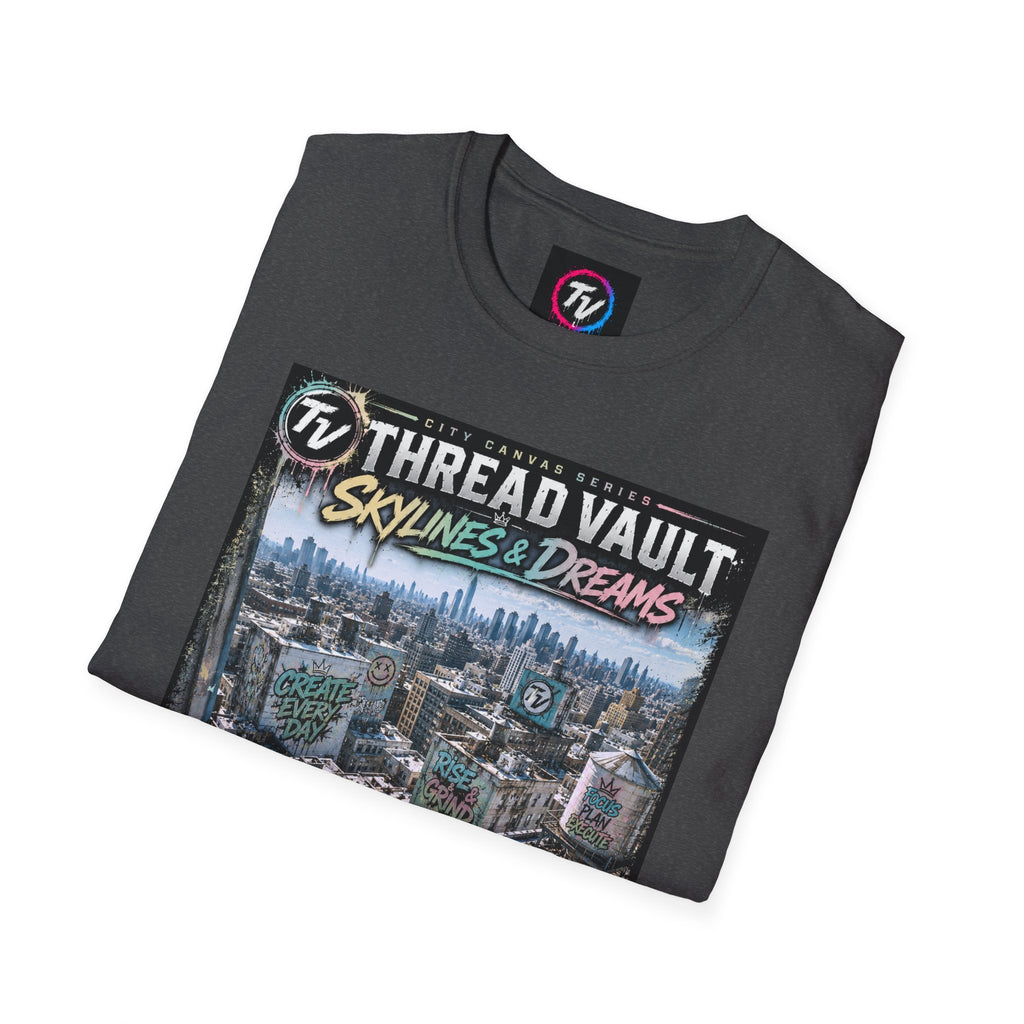 Skylines & Dreams | City Canvas Series | CVC-009 | Premium Graphic Tee