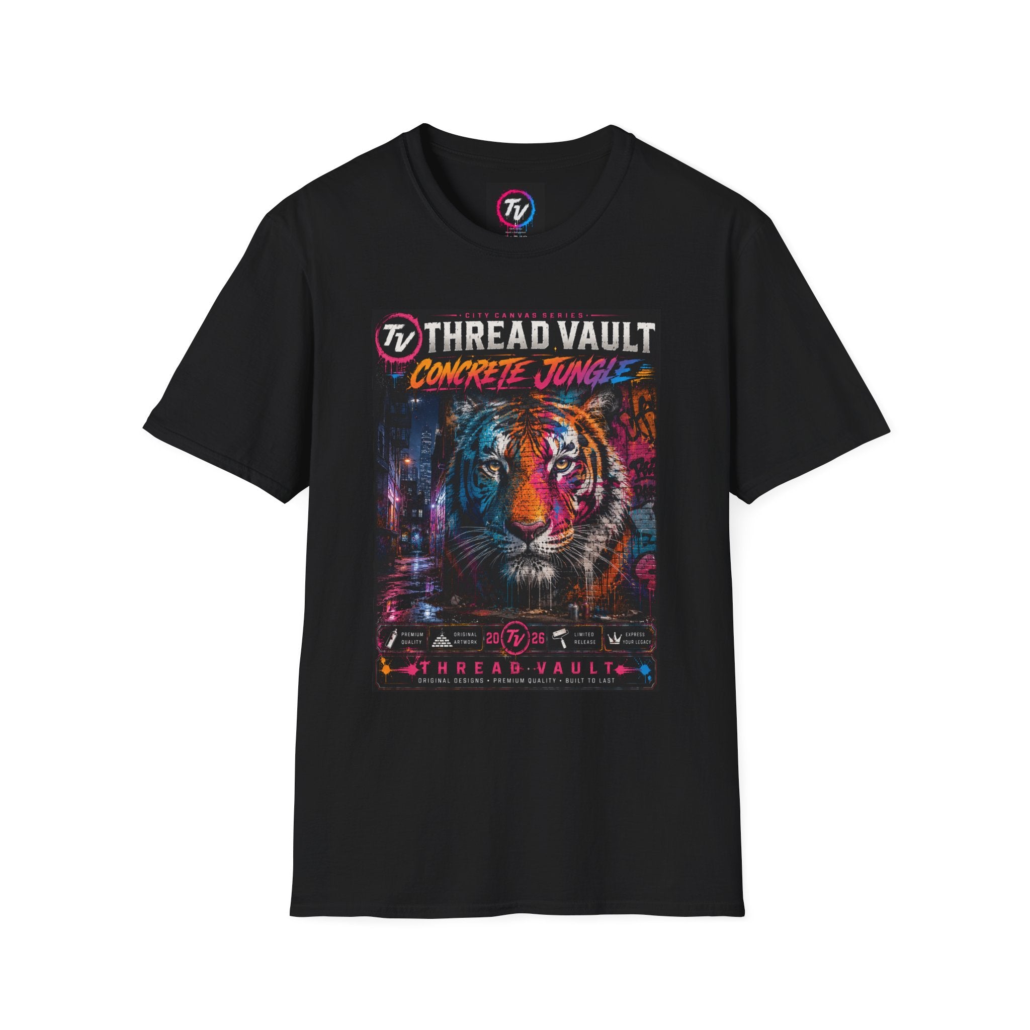 Concrete Jungle | City Canvas Series | CVC-001 | Premium Graphic Tee