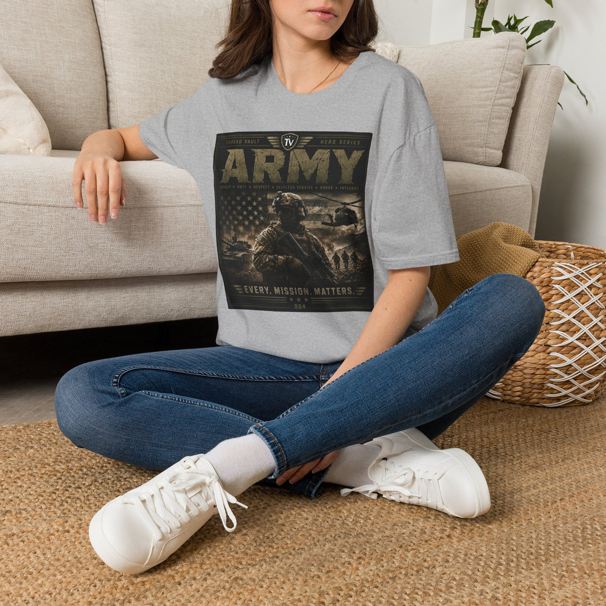 Army / Hero Series / TVH-004 / Premium Graphic Tee