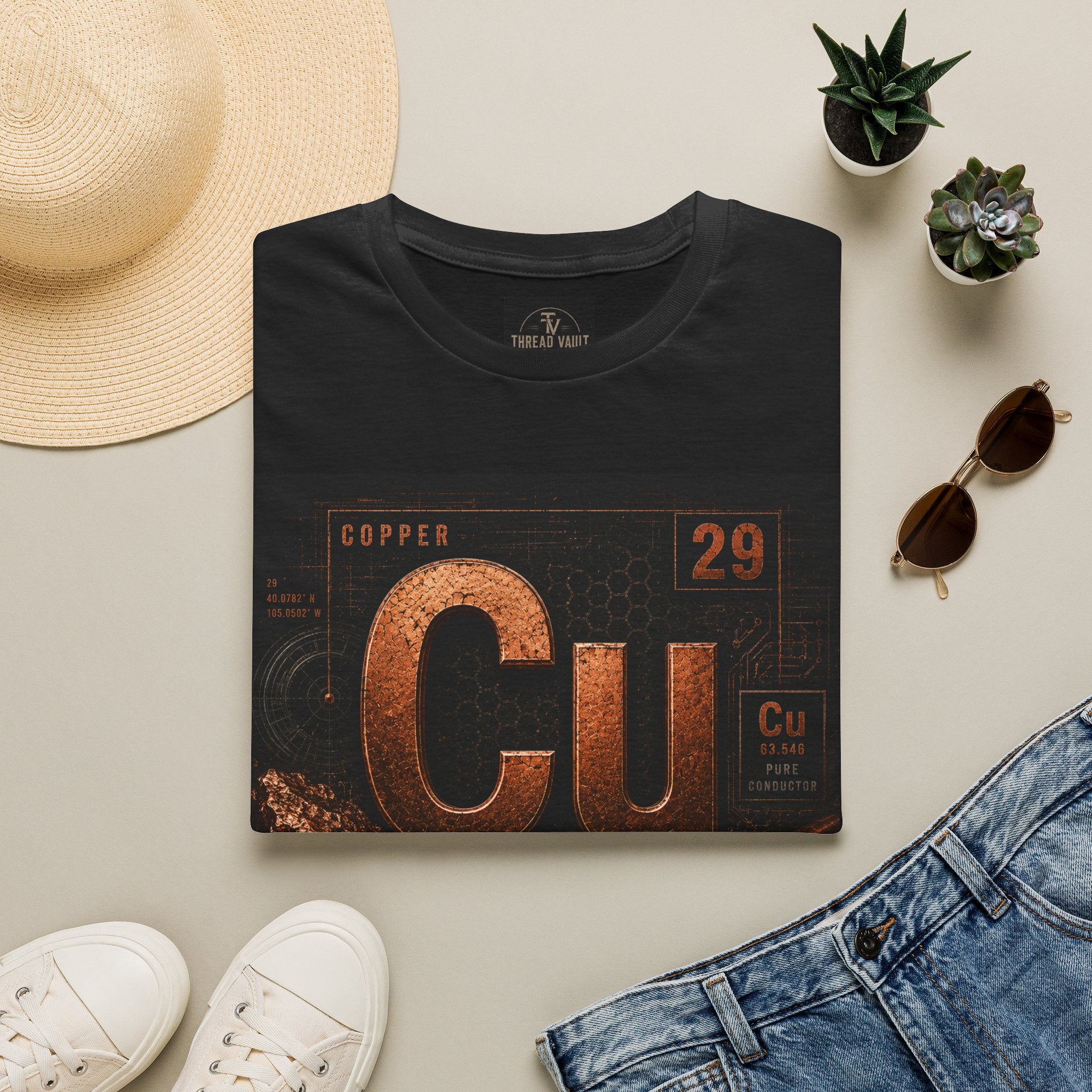 Copper | Element Series TVE-005 | Premium Graphic Tee