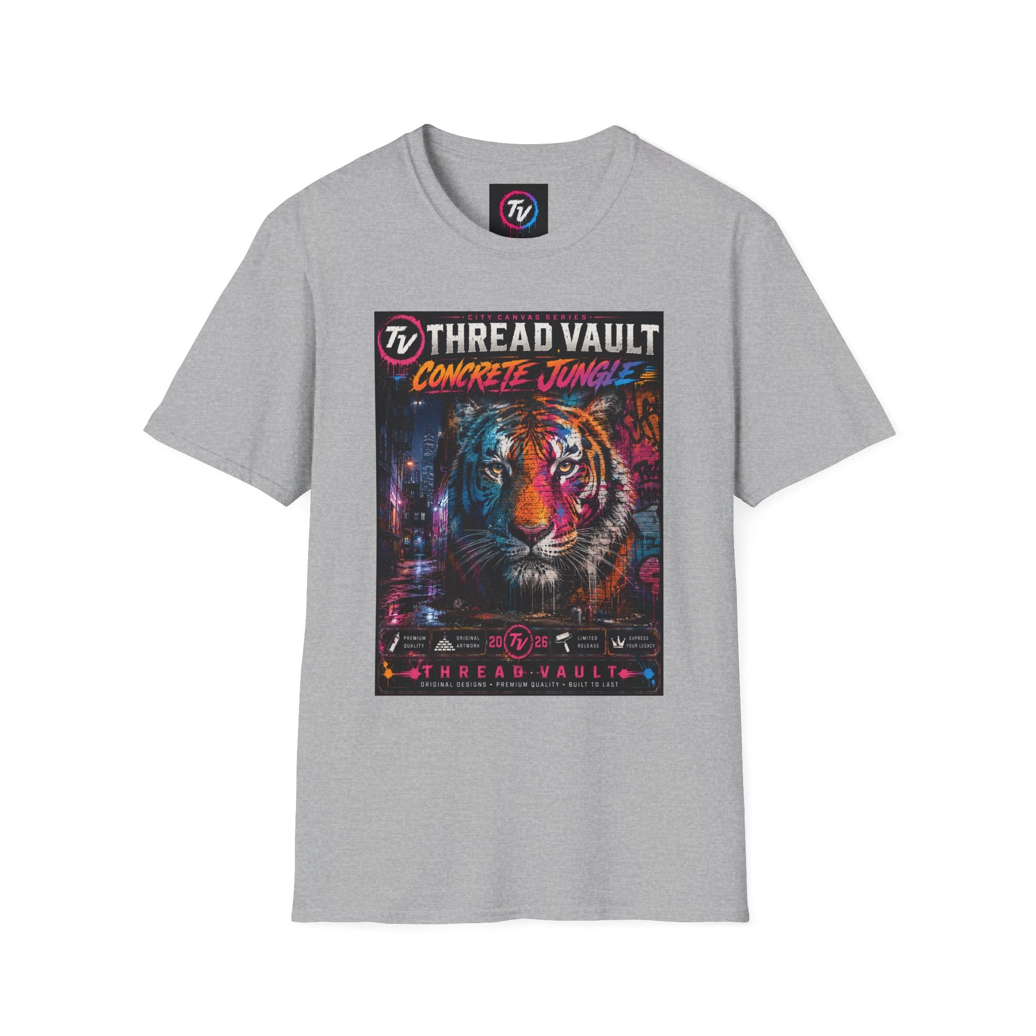 Concrete Jungle | City Canvas Series | CVC-001 | Premium Graphic Tee