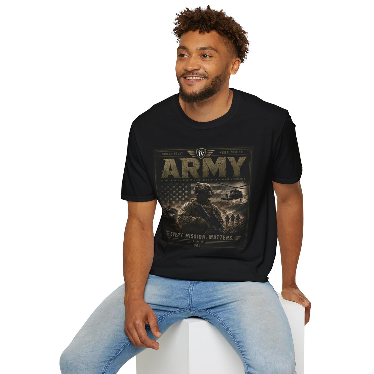 Army / Hero Series / TVH-004 / Premium Graphic Tee