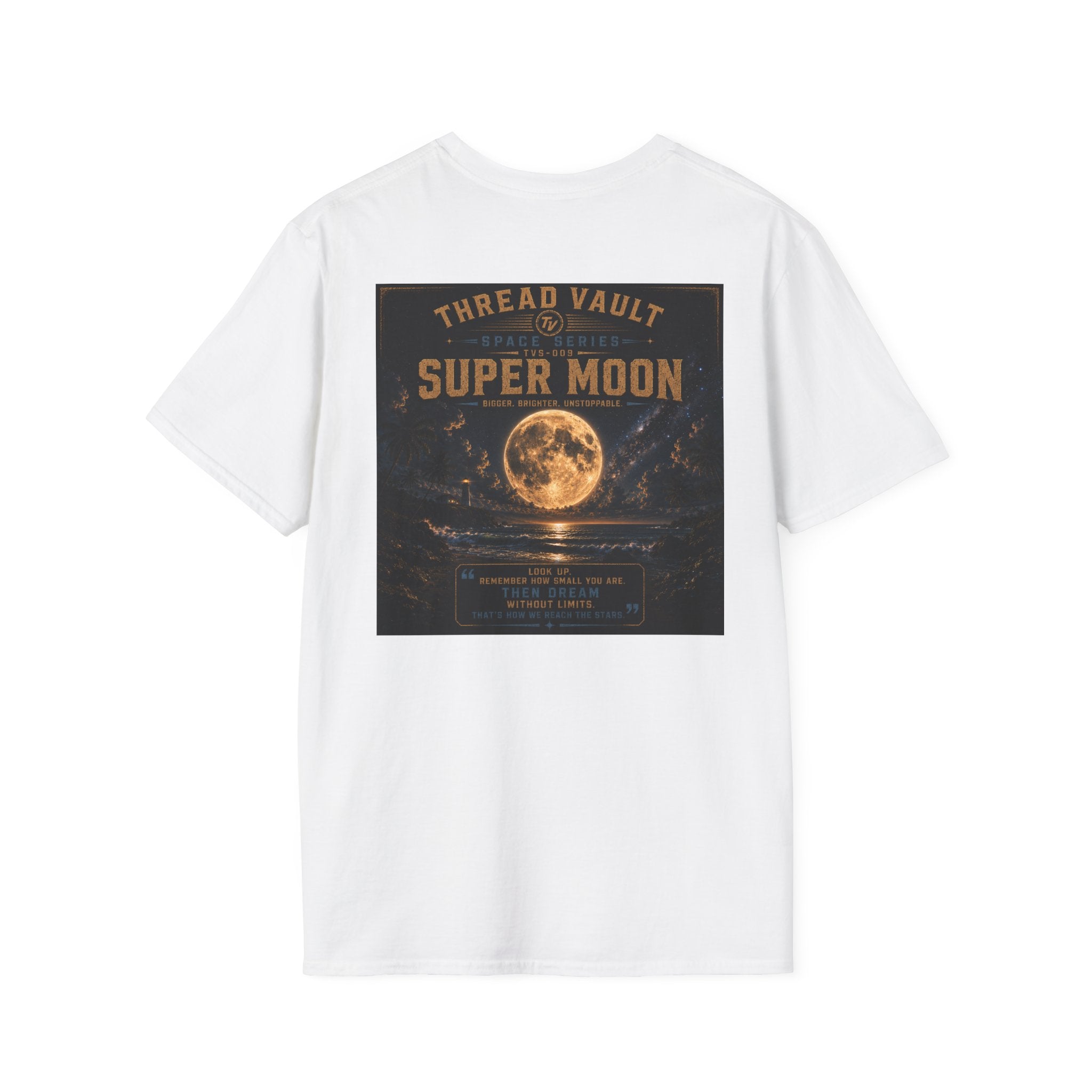 Super Moon | Space Series | TVS-009 | Premium Graphic Tee