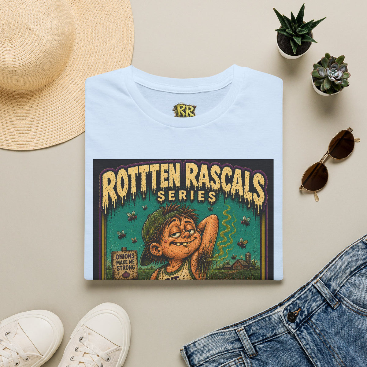 Onion Oscar | Rotten Rascals Series | RR-004 | Premium Graphic Tee