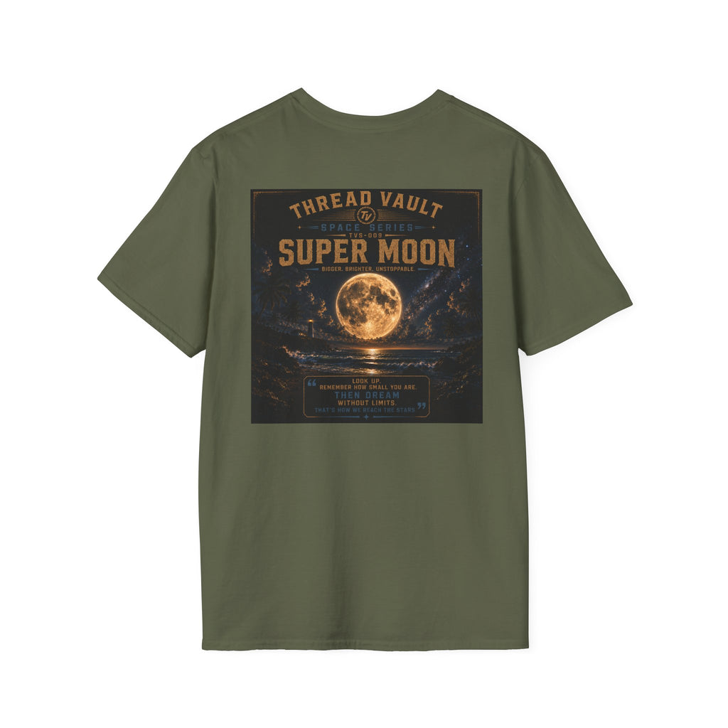 Super Moon | Space Series | TVS-009 | Premium Graphic Tee