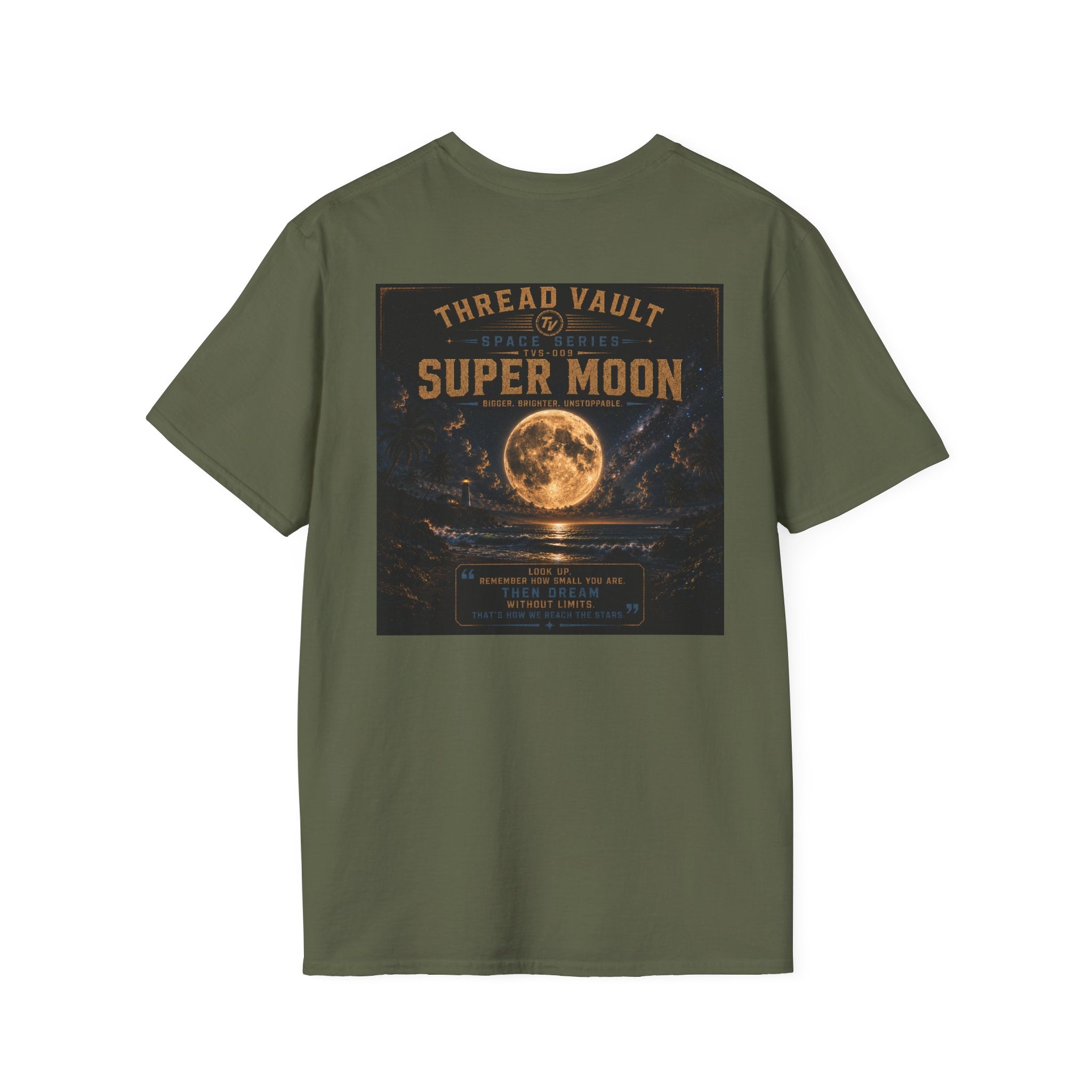 Super Moon | Space Series | TVS-009 | Premium Graphic Tee