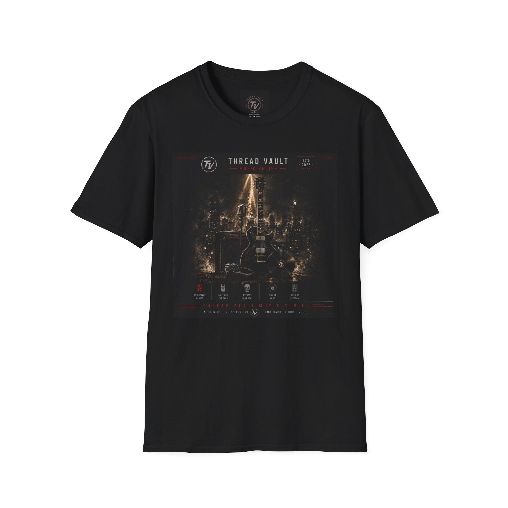 Rock & Rhythm | Music Series | TVM-001 | Premium Graphic Tee
