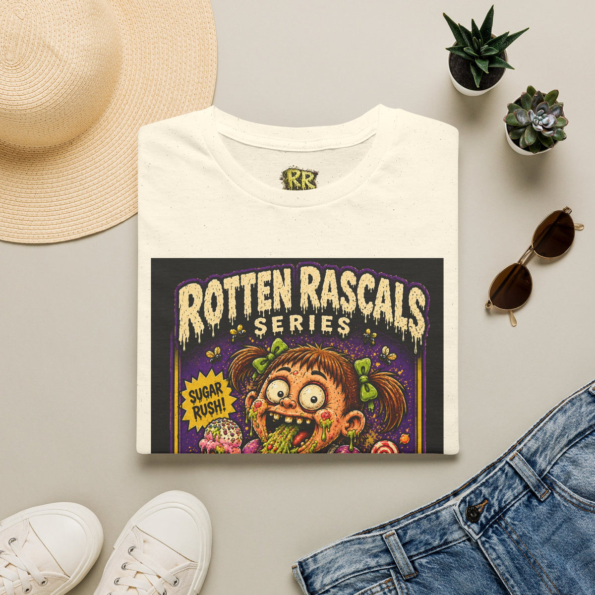 Puky Patty | Rotten Rascals Series | RR-002 | Premium Graphic Tee