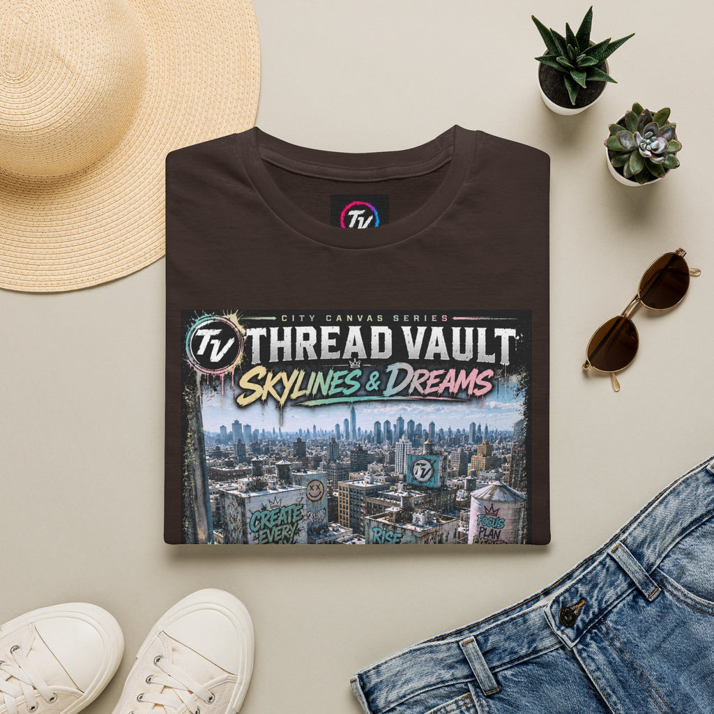 Skylines & Dreams | City Canvas Series | CVC-009 | Premium Graphic Tee