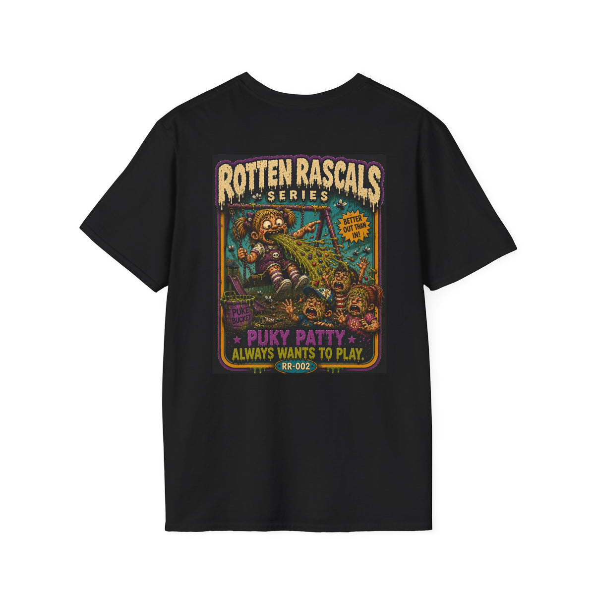 Puky Patty | Rotten Rascals Series | RR-002 | Premium Graphic Tee