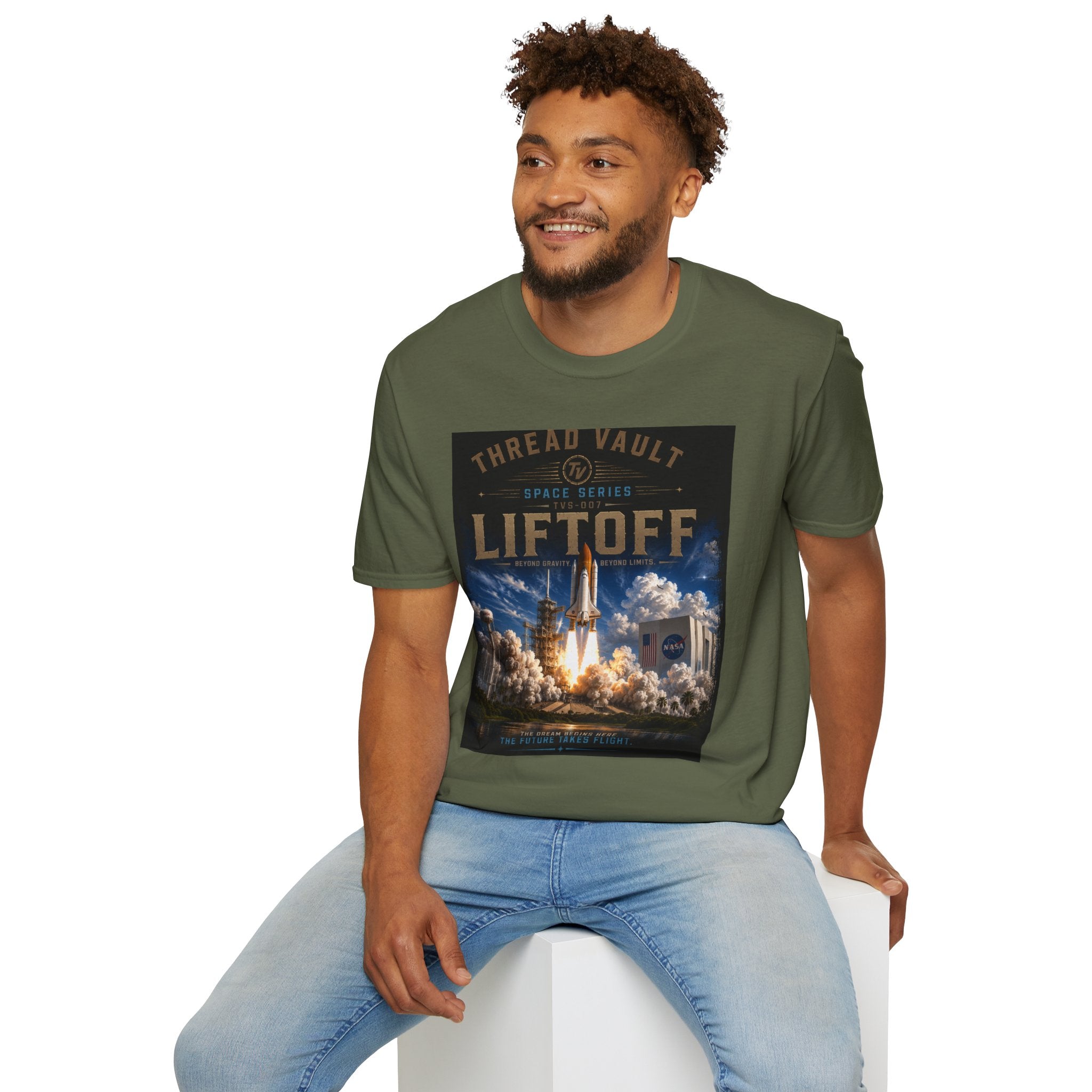 Liftoff | Space Series | TVS-007 | Premium Graphic Tee