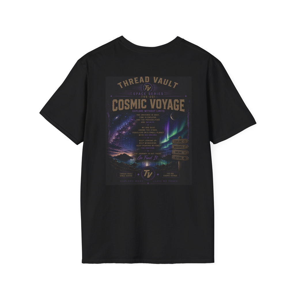 Cosmic Voyage | Space Series | TVS-001 | Premium Graphic Tee