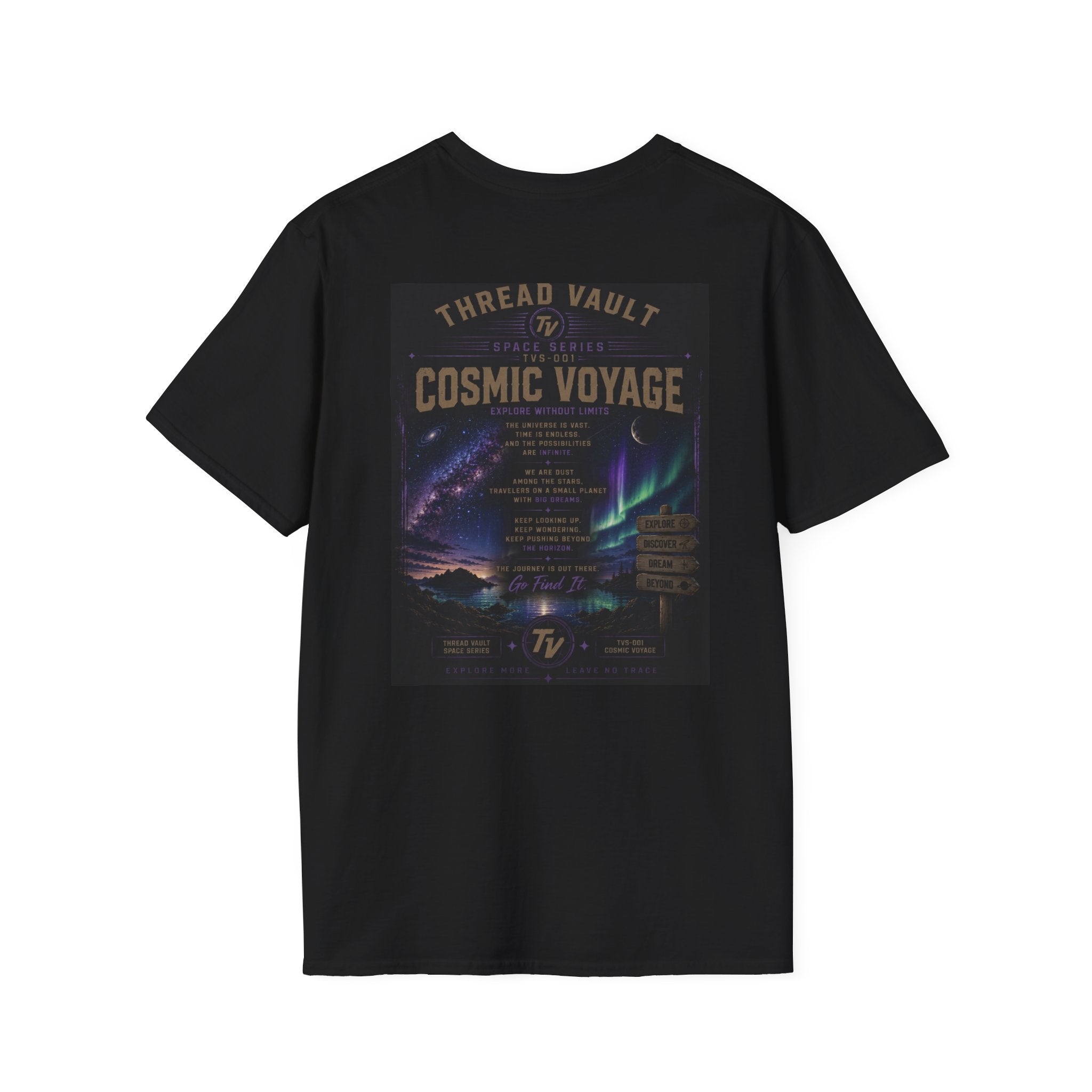 Cosmic Voyage | Space Series | TVS-001 | Premium Graphic Tee